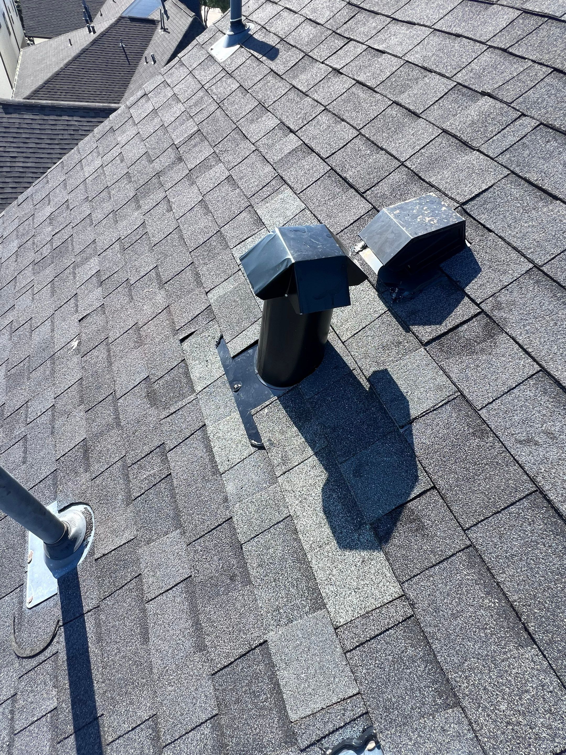 Hail Damage using Owen's Corning Duration (Lifetime) Shingles by Roof Repair Company