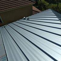 24ga 1.5" Mechanical Seam Mill Finish by Total Roofing System The Metal Roof Experts