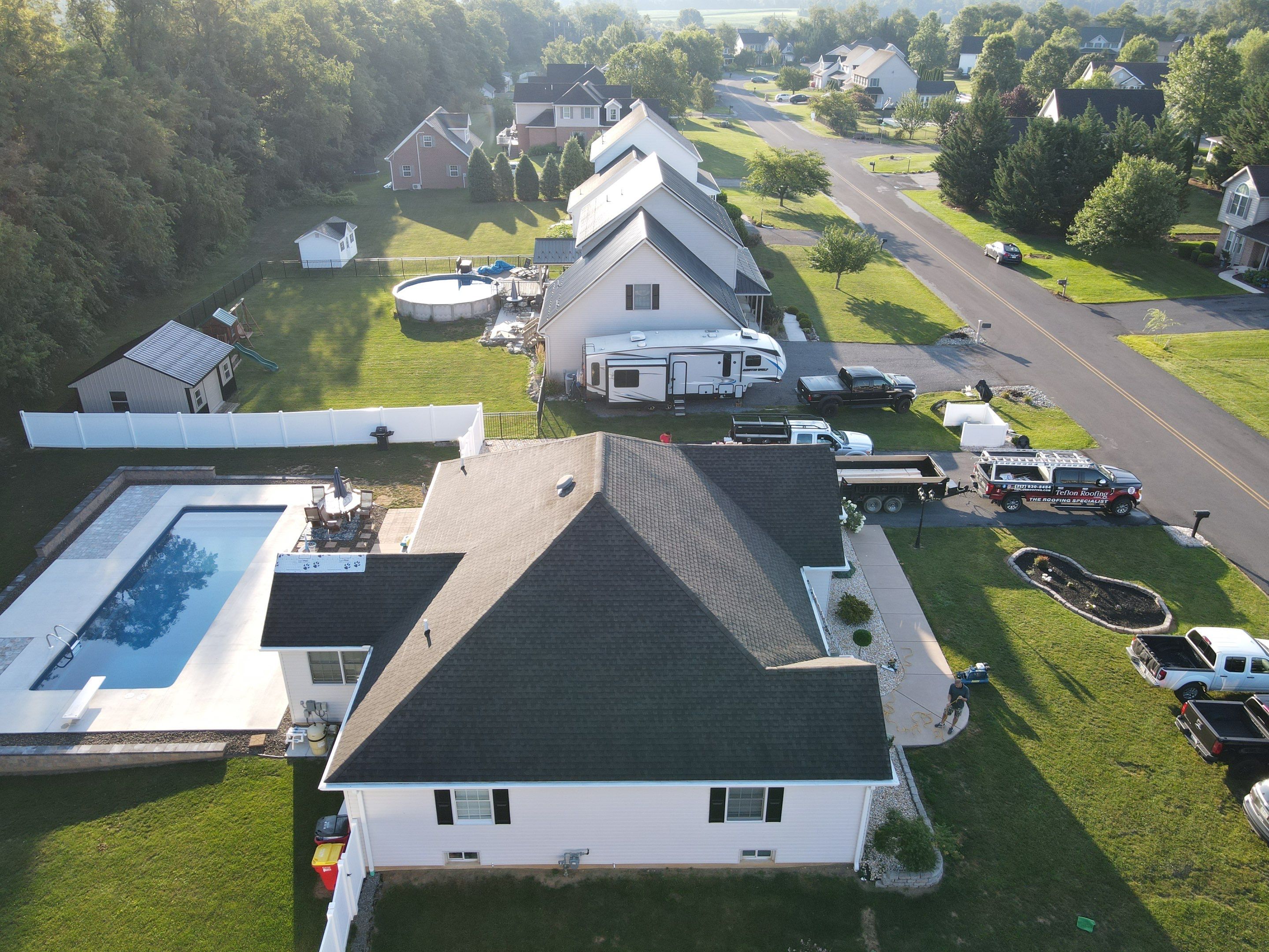278 Chestnut dr shippensburg pa by Teflon Roofing