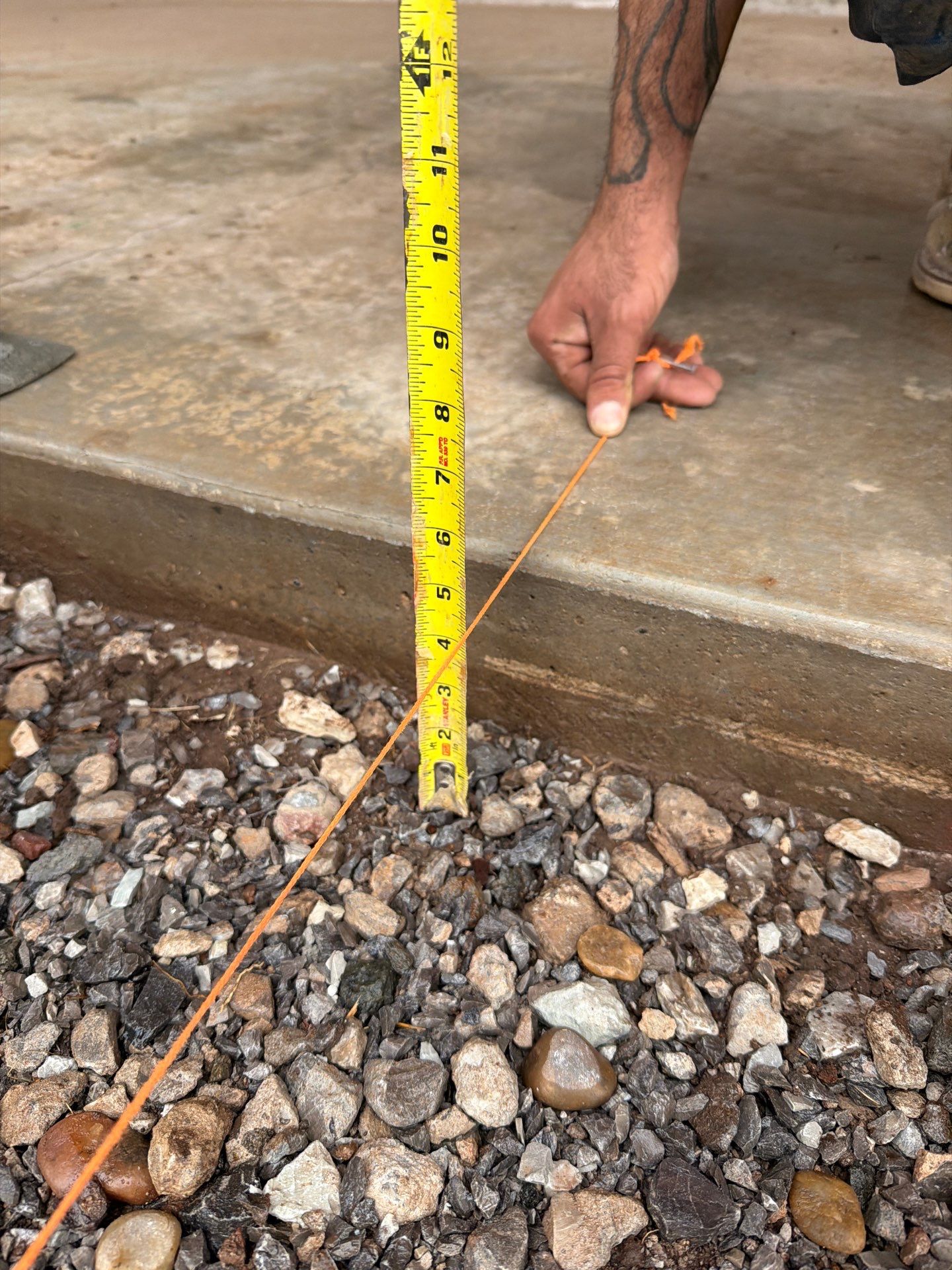 One Day Concrete Patio by Clays Services Inc