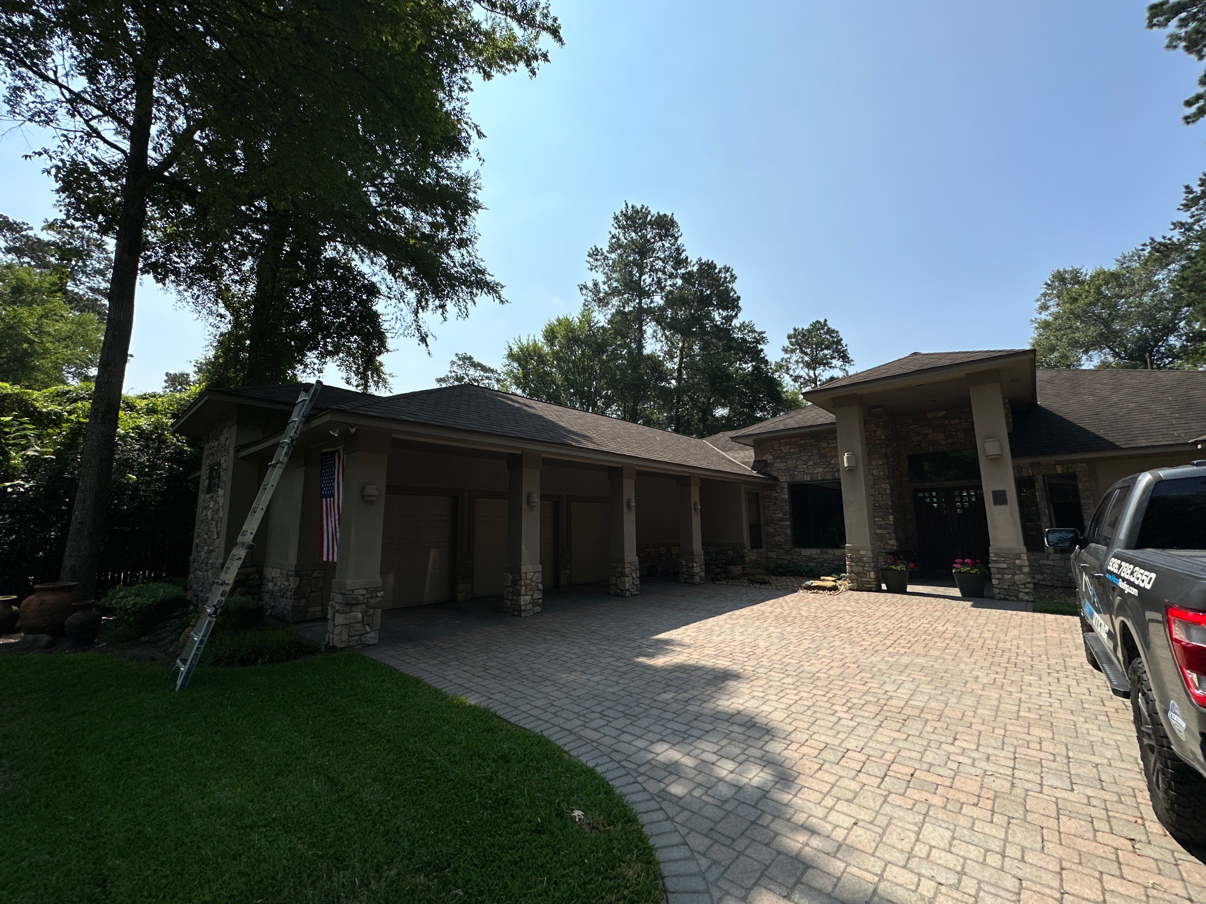 Residential Asphalt Shingle Roof Replacement in Spring, Texas by Abbott Roofing Company