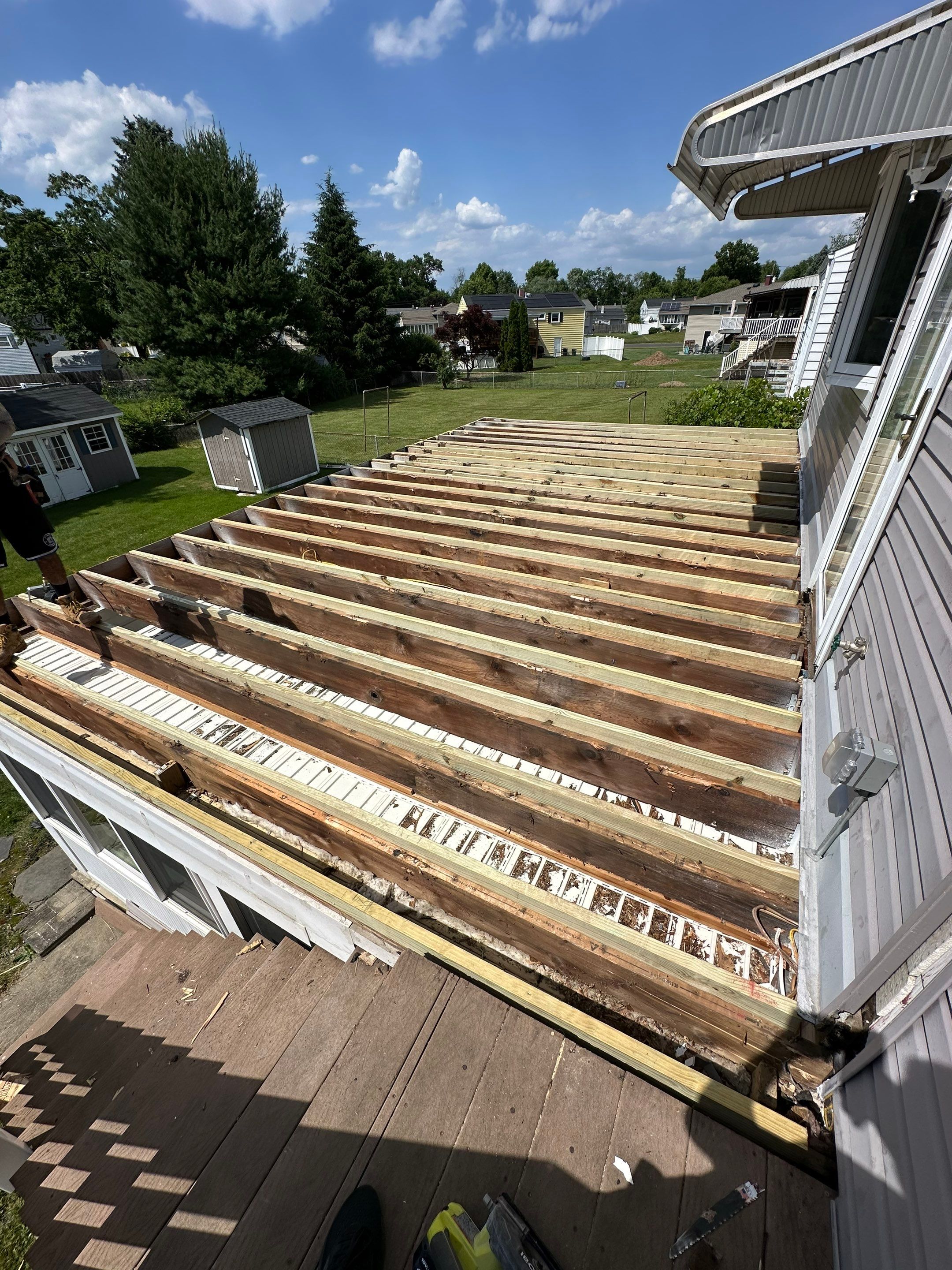 Deck Resurface with Waterproof System by deck guardian
