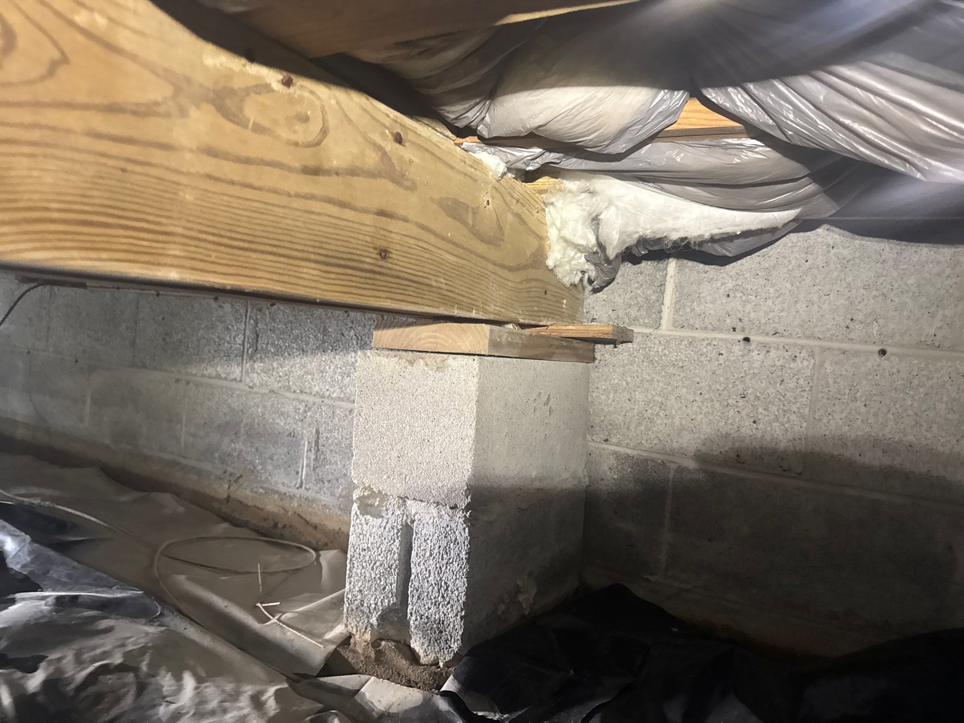 Project in Spring Grove by Patriot Crawl Space Repairs