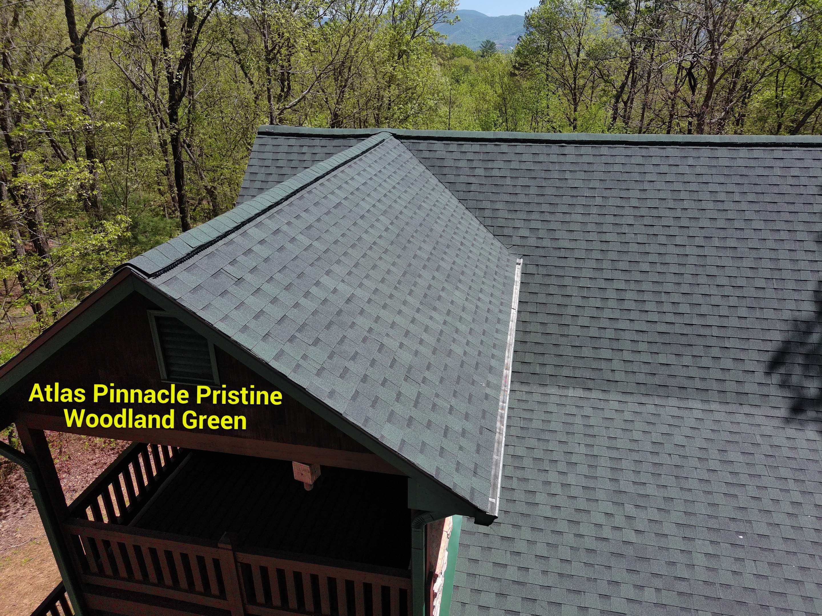 New roof installation and shingle colors by Rhino Restoration