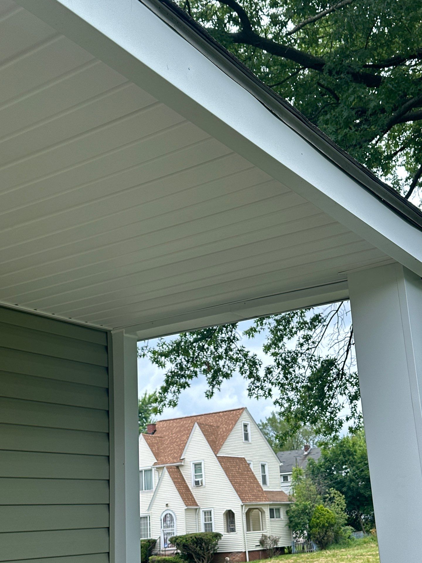 Project in Cleveland by Powers Roofing and Exteriors
