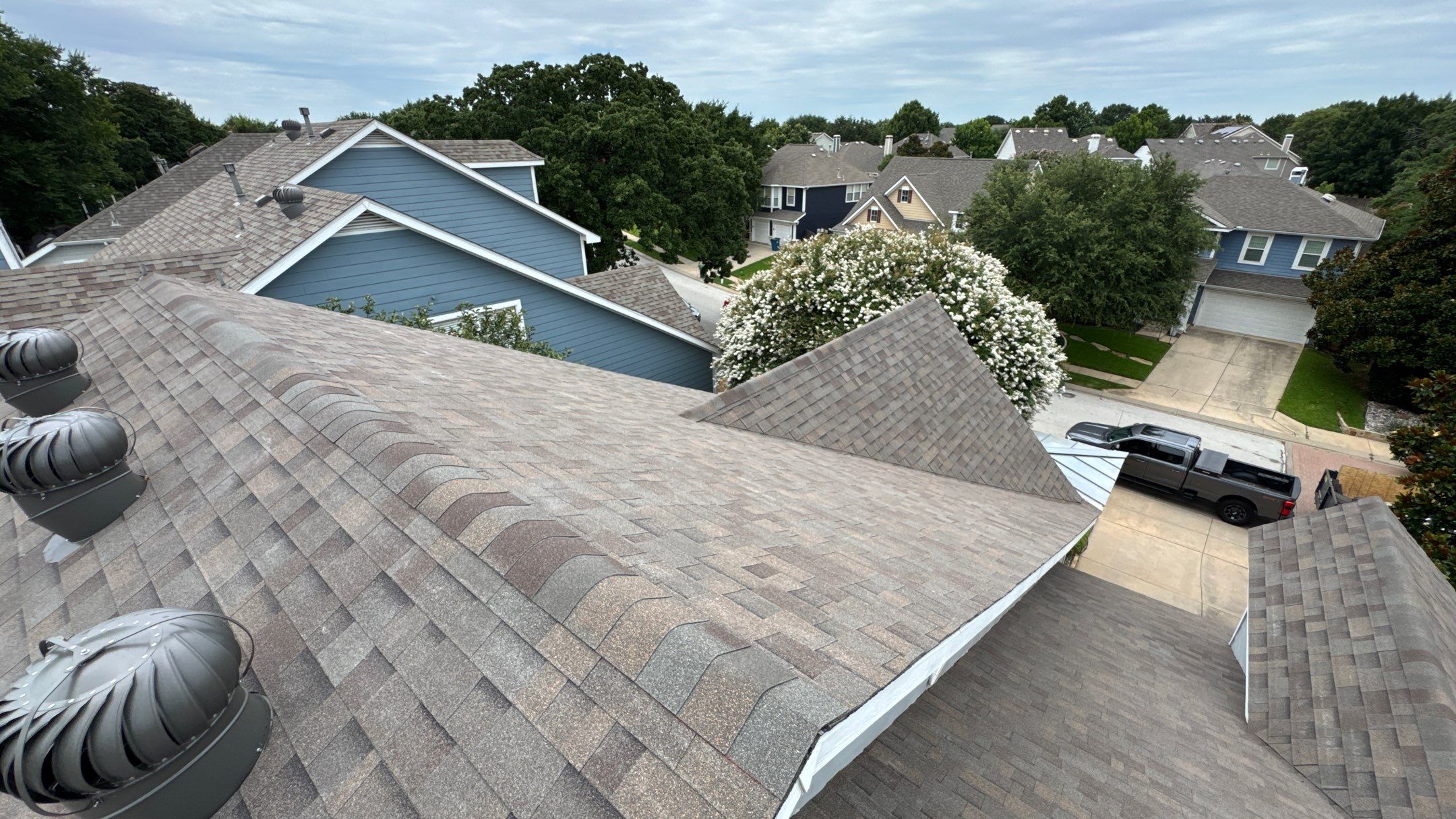 Residential Roofing Installation using Malarkey Secure Choice Roof System by Harvey Roofing & Construction