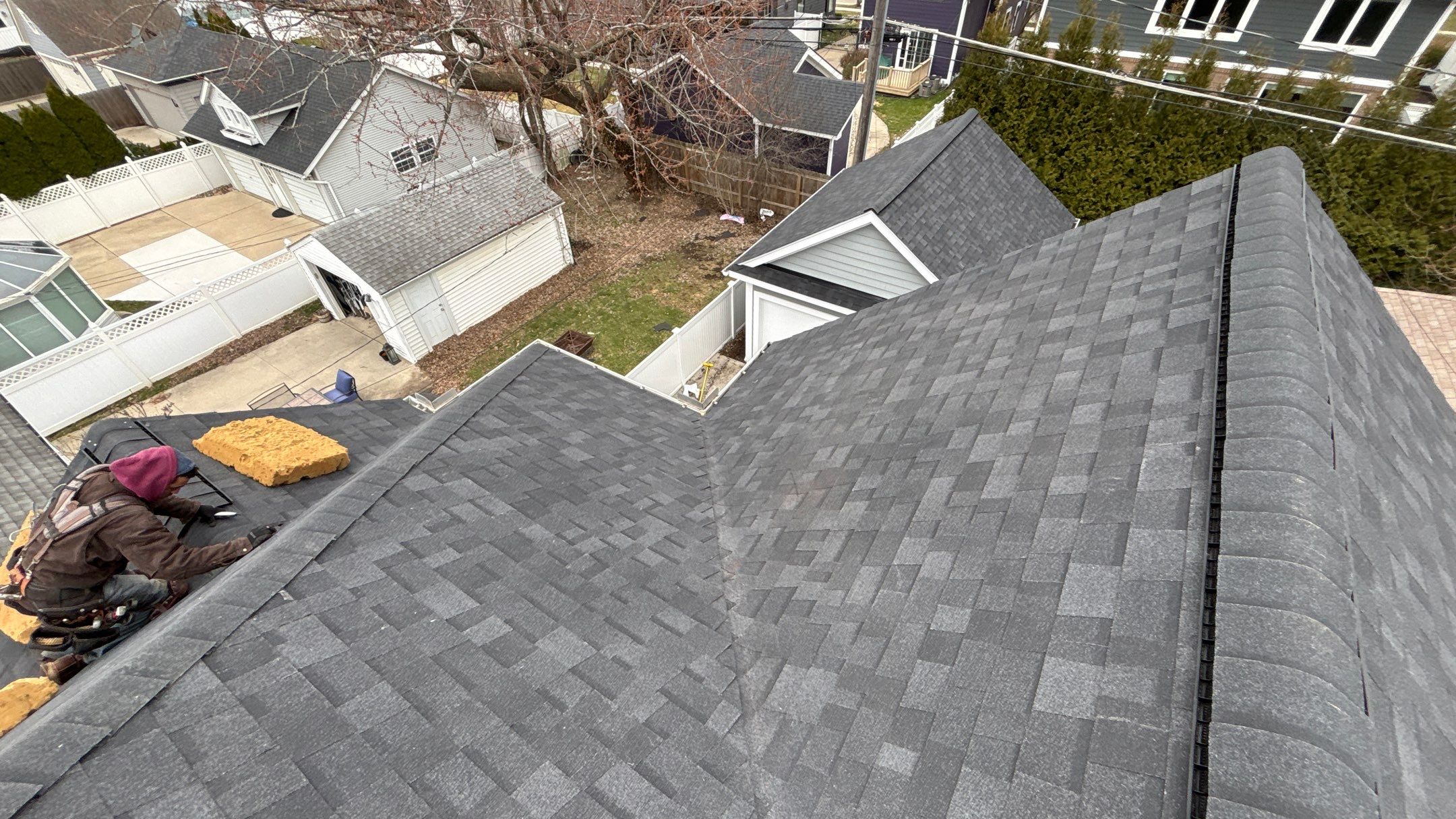 Roof Replacement using Owens Corning Duration Flex by 180 Contractors