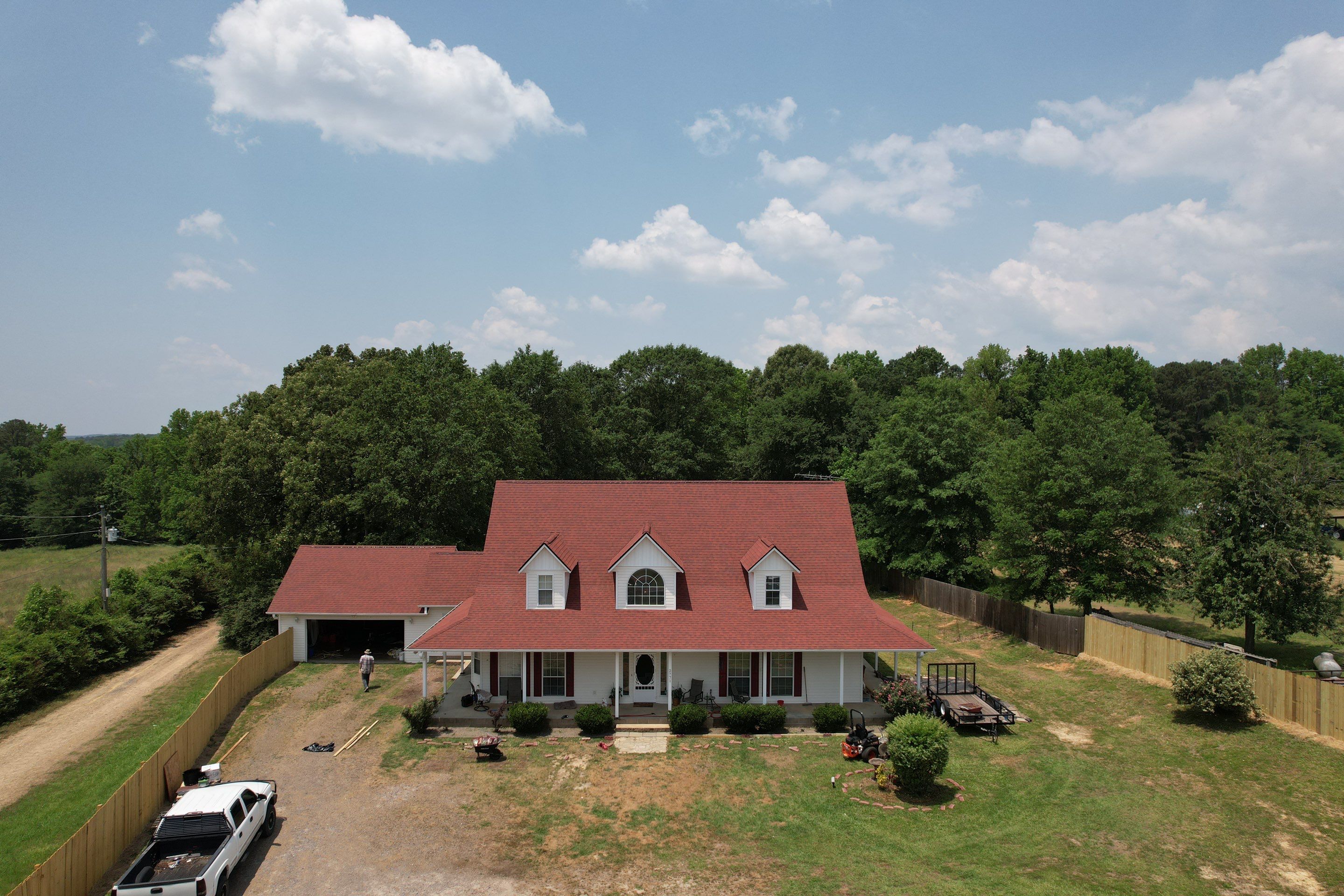 Residential Roofing Installation using GAF Timberline HDZ by Hostetler Roofing