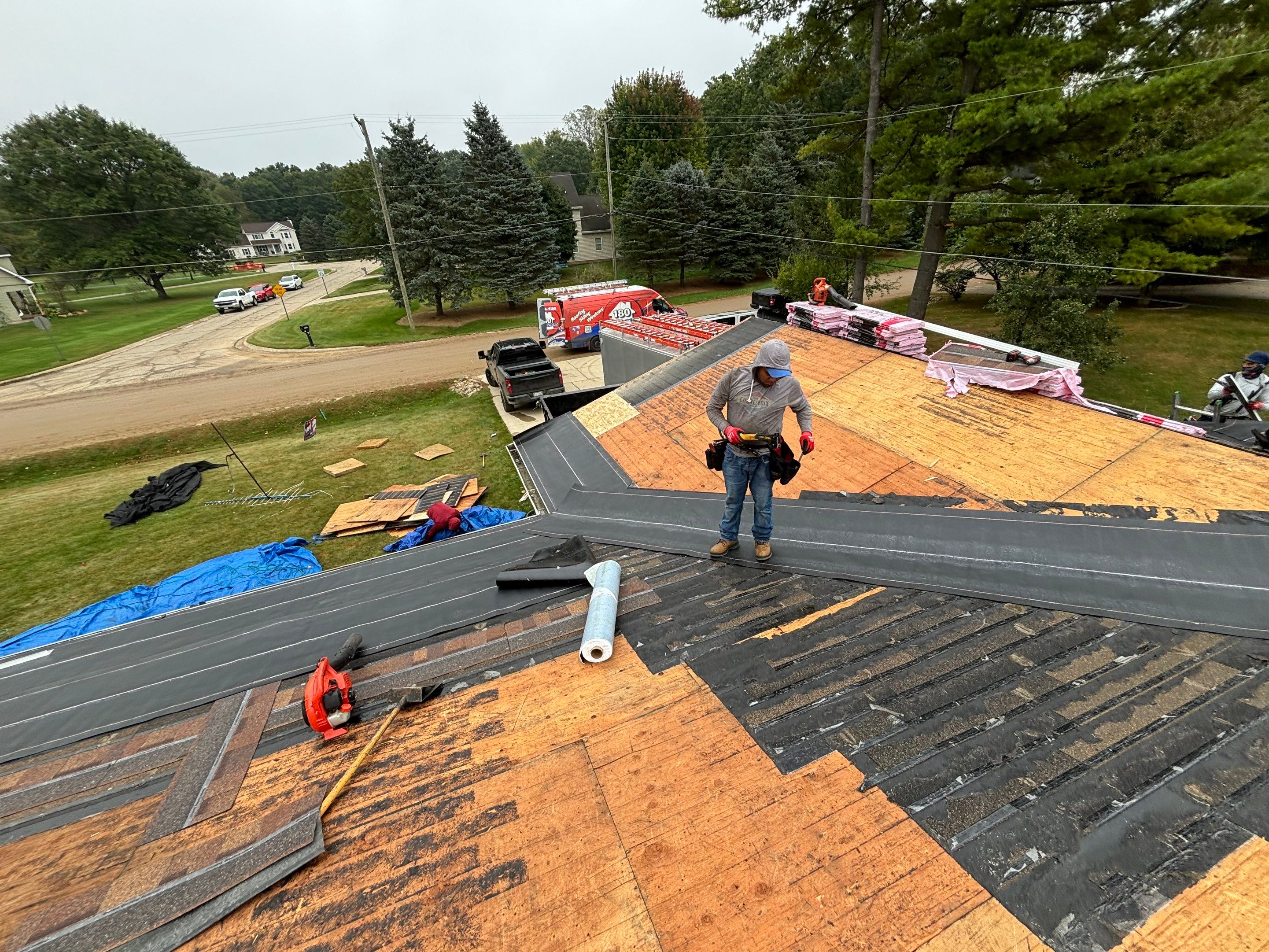 Roof Replacement using Owens Corning by 180 Contractors
