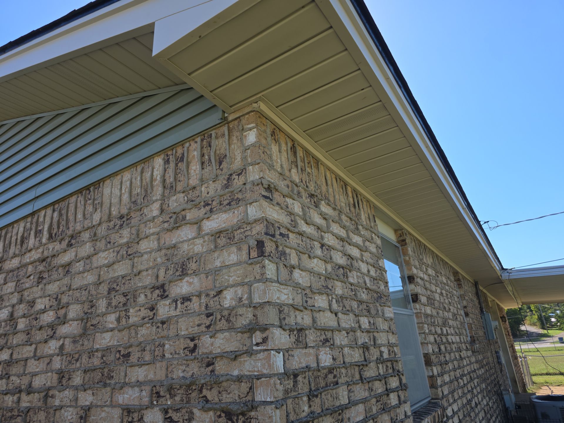 New roof & siding and interior repairs paid by insurance. Along with new roof sheathing.  by In & Out Construction & Remodeling, LLC