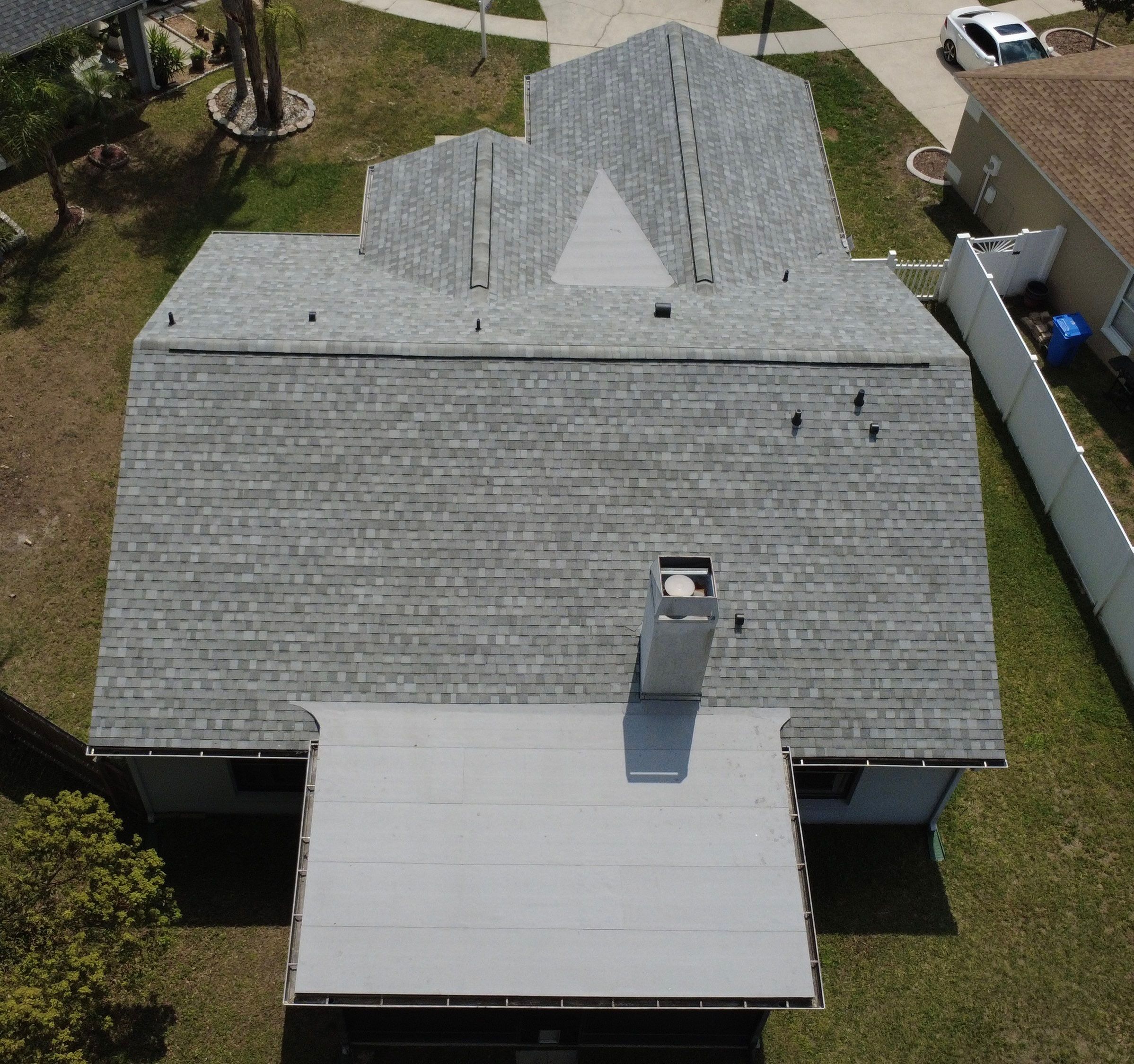 Roof repplacement in Brandon, FL by Steadfast Roofing 