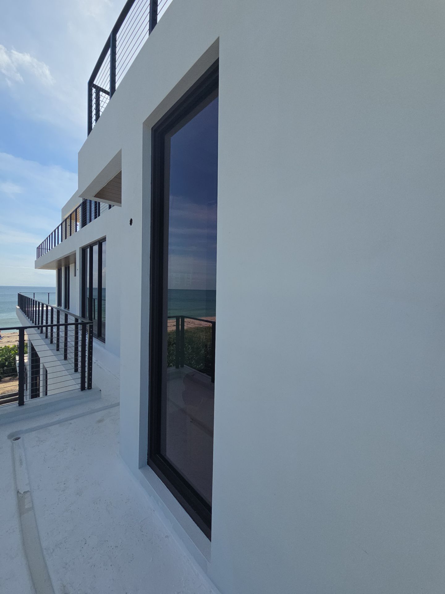 Oceanfront New Home Painting by John “The Greek” Painting