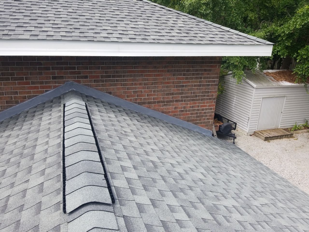 Residential Roofing Installation using Roof Replacement by American Roofing & Construction LLC