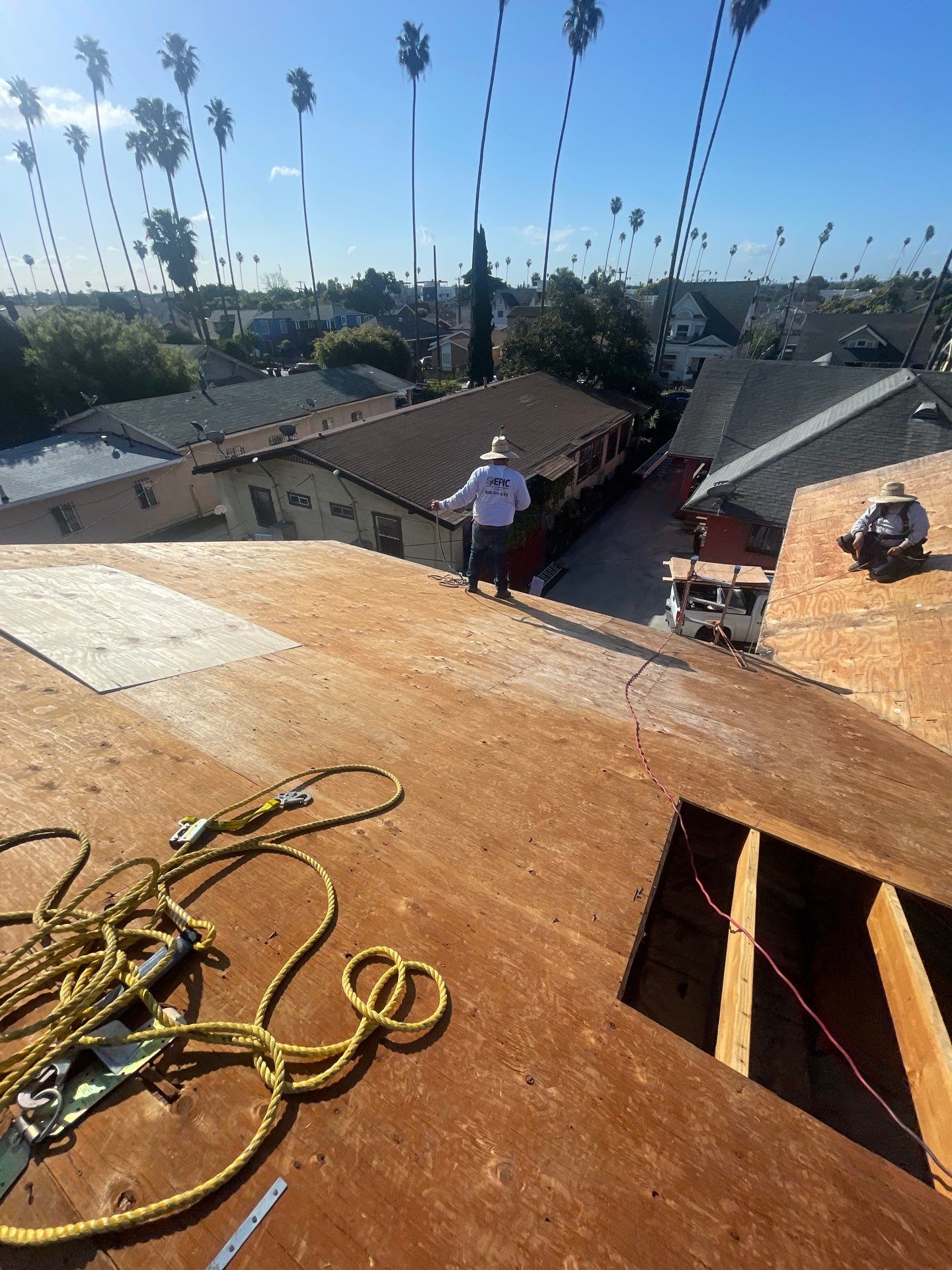Roof Replacement - Los Angeles, CA 90037 by Epic Roof Replacement