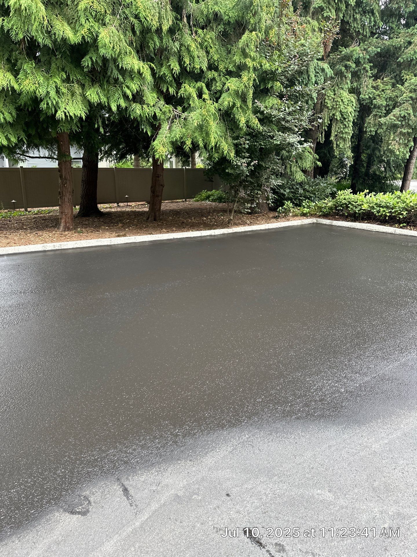 Curb Repaint | Seattle  by Jireh Asphalt & Concrete Inc 