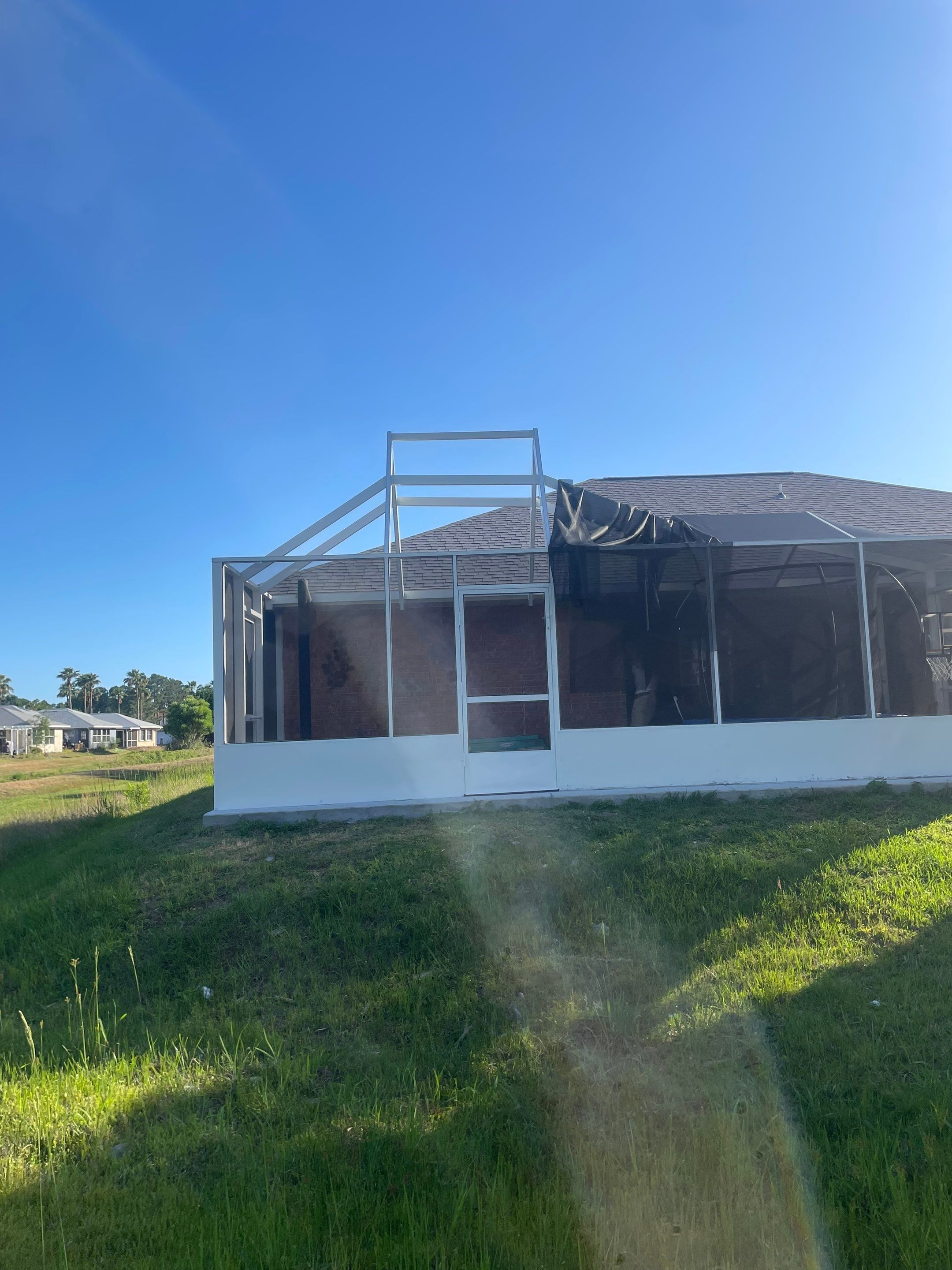 Miramar Beach Screen Room by Titan Sunrooms