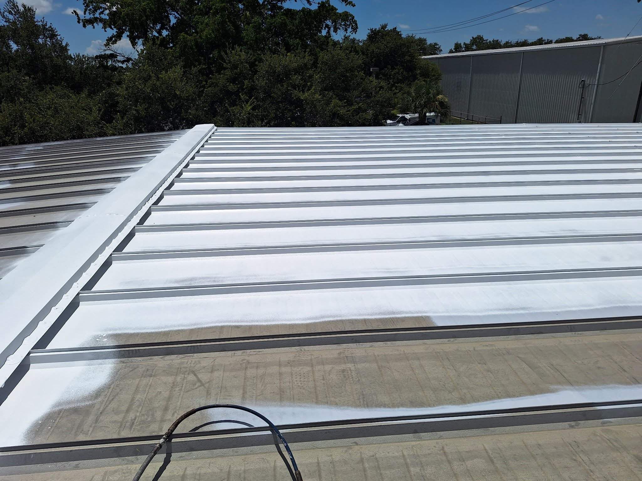 17,576 Sq Ft - Standing Seam Coated in Naples, FL by Southern Roof Solutions