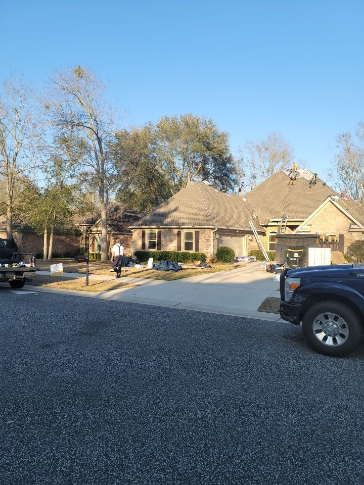Residential Roofing Installation using Roof Replacement by American Roofing & Construction LLC