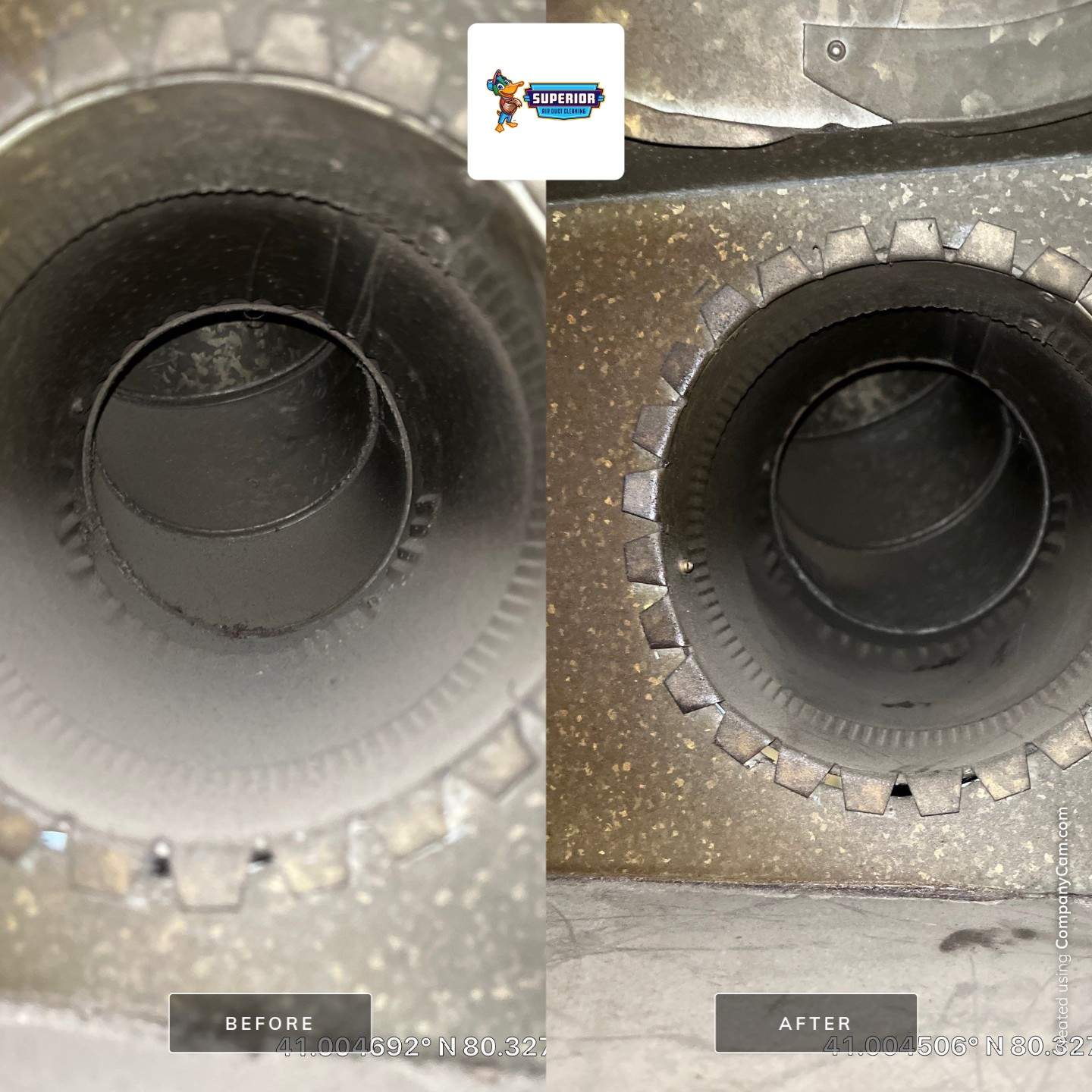 Air Duct Cleaning With a Vacuum Truck in New Castle, PA by Superior Air Duct Cleaning