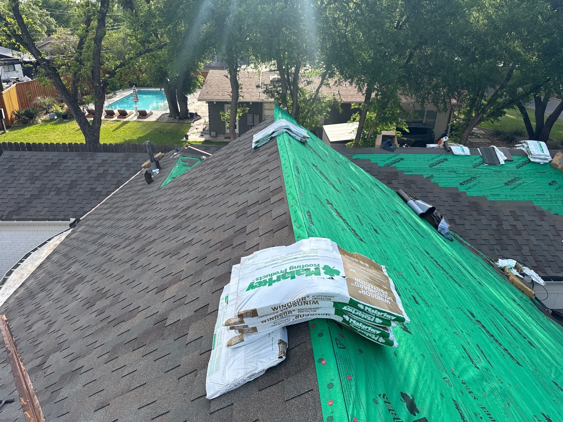 Wichita Falls Roof Replacement Featuring Malarkey Windsor Architectural Shingles by Shearman Roofing & Construction
