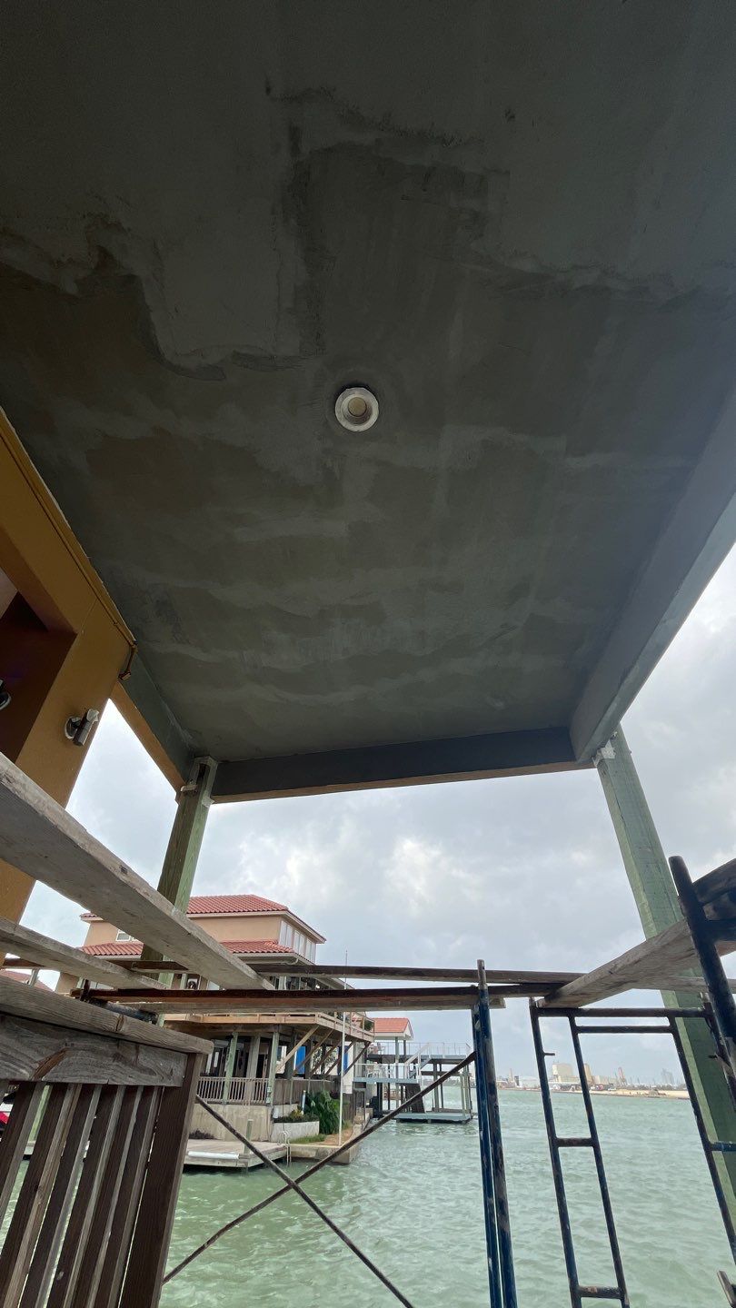 Waterfront Walkout Waterproofed! by Bayfront Roofing and Construction