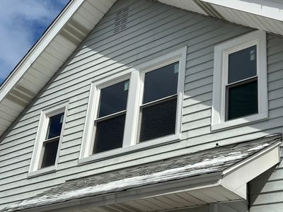 Window Installation using vinyl windows