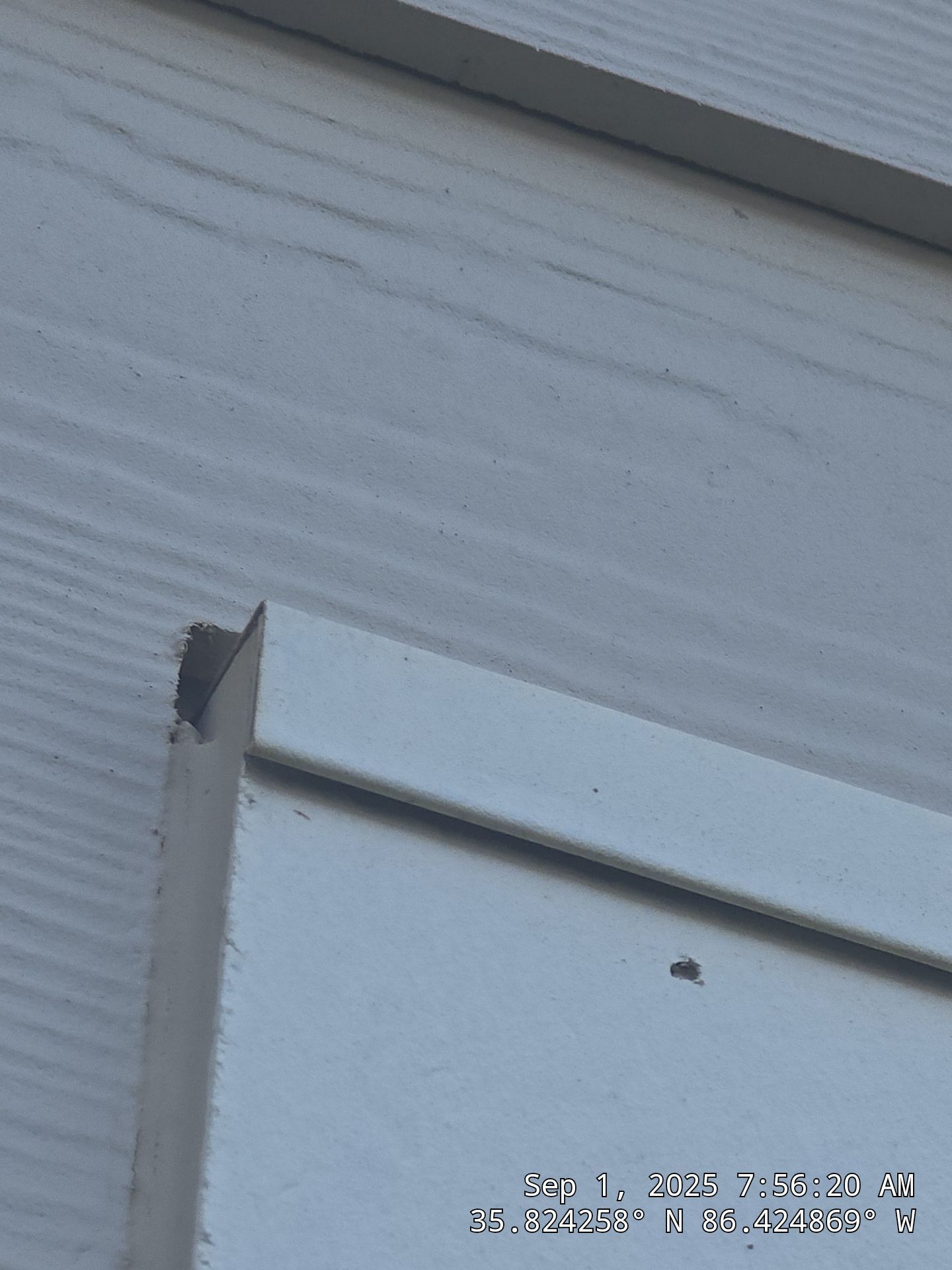 Roof/exterior inspection by ROOF REPAIR EXPERT LLC