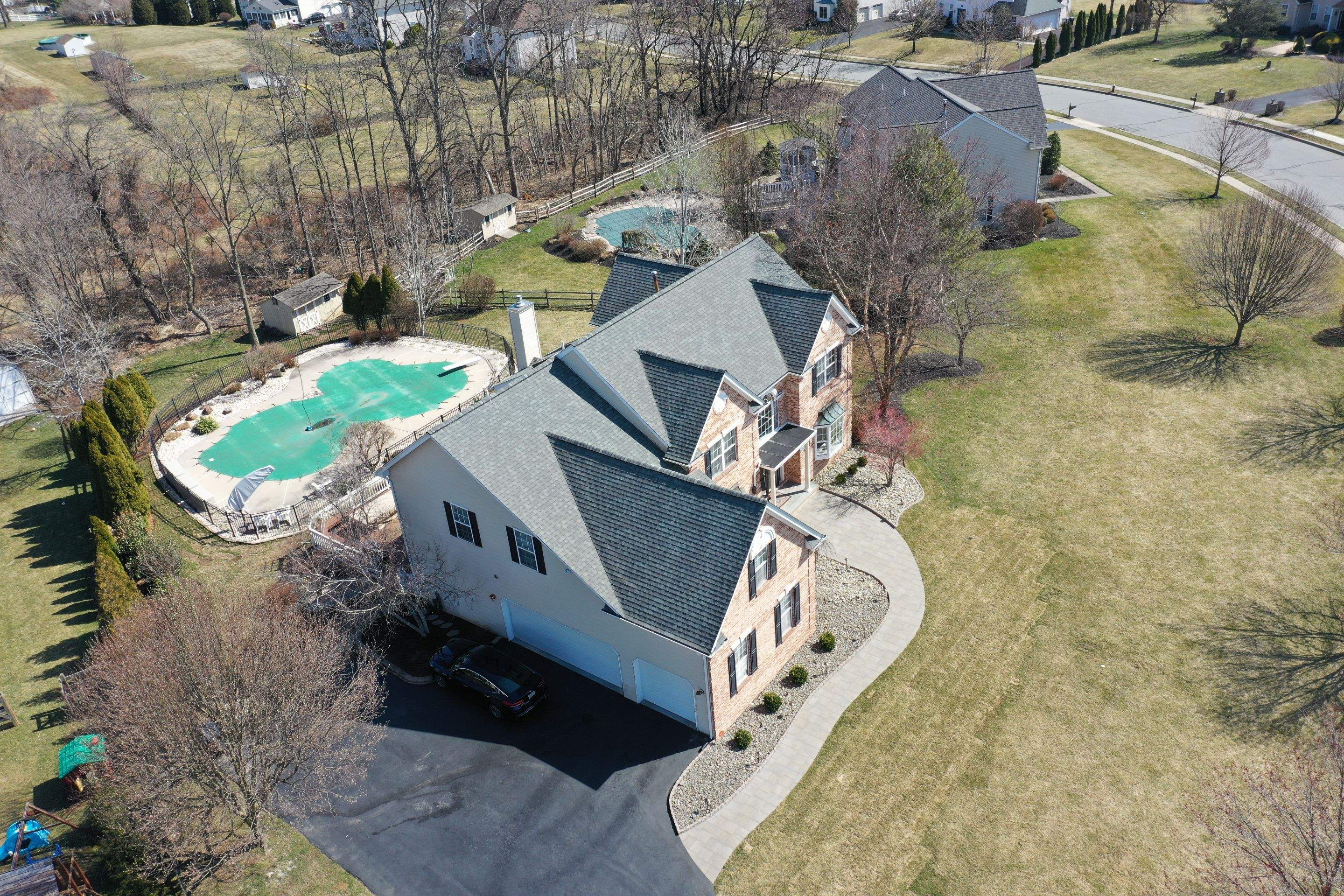 Roofing Installation using CertainTeed Landmark - Georgetown Gray by Storm Guard of Ches-Mont PA