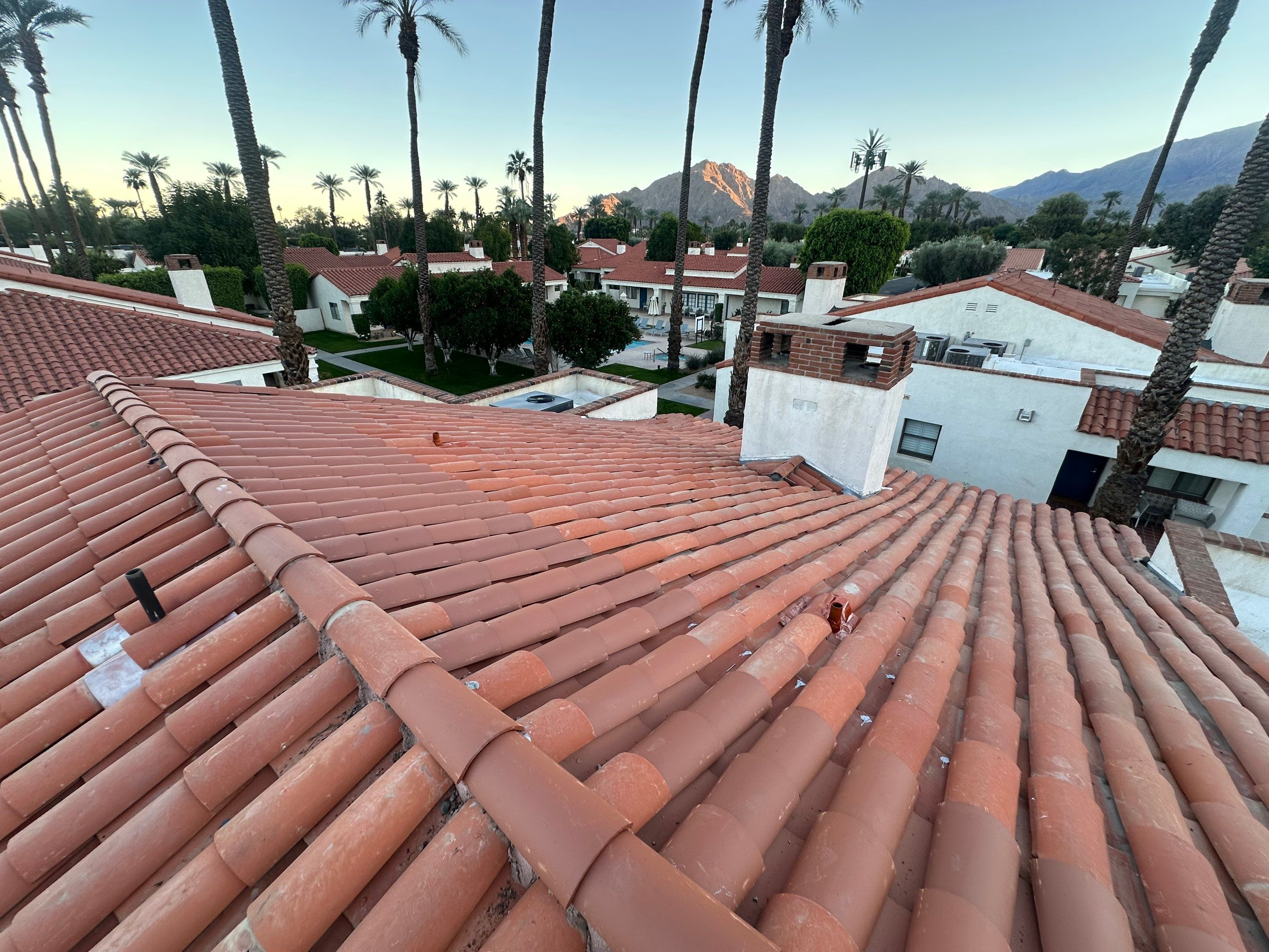 Project in La Quinta by Desert Roof Concepts
