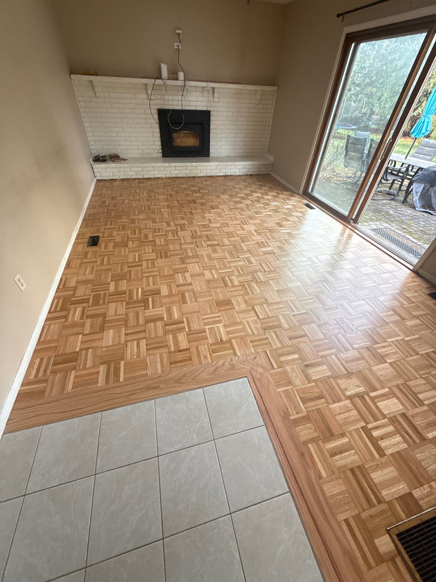 Parque restoration by Ann Arbor Hardwoods 