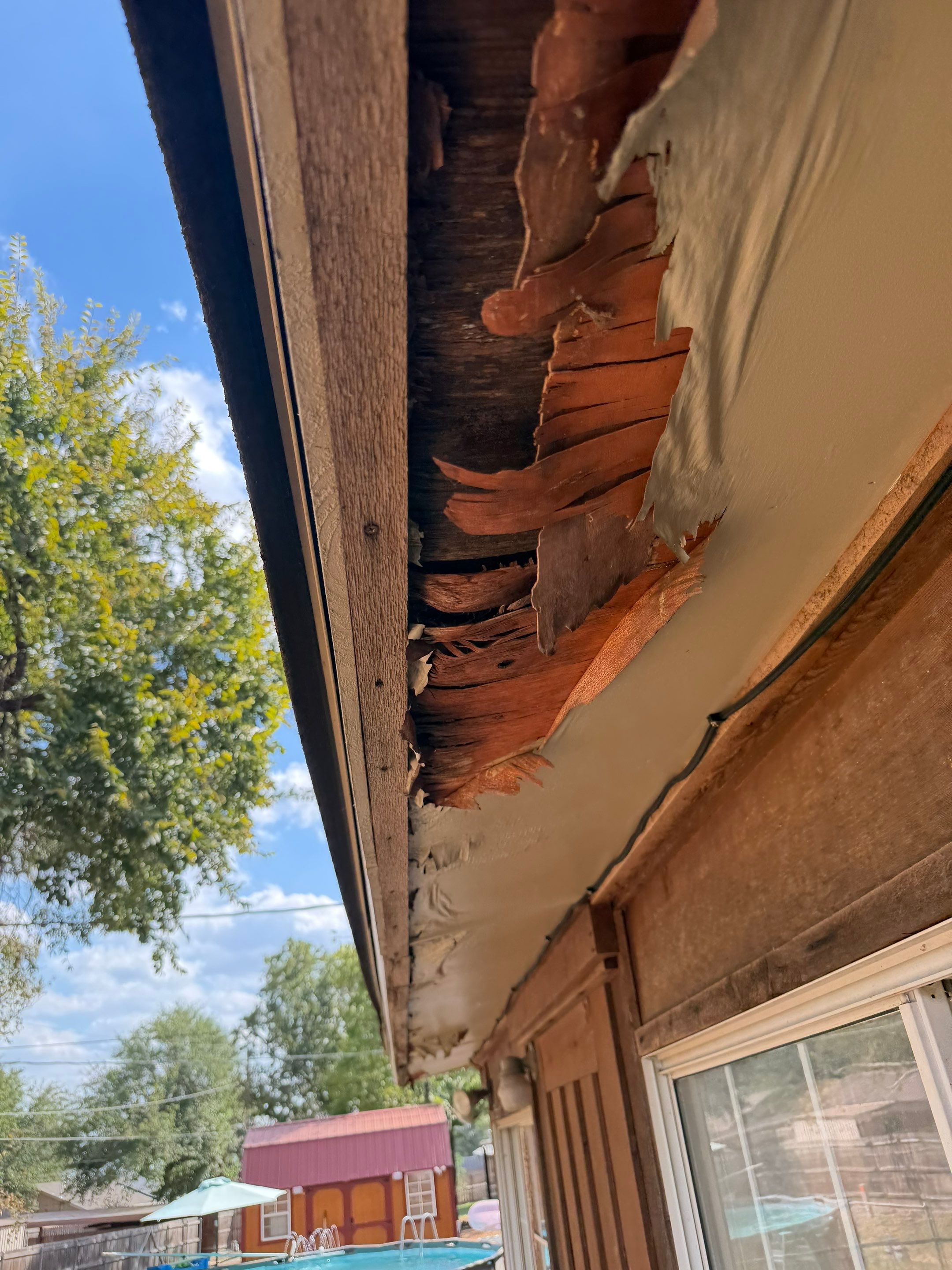 Soffit Repair in Henrietta, TX by Shearman Roofing & Construction