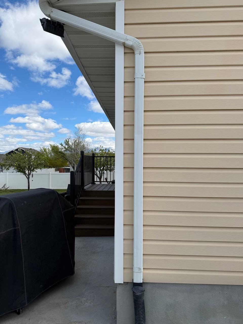 Riverton | Precision Vinyl Corner Repair | Crisp White by Ideal Siding Utah
