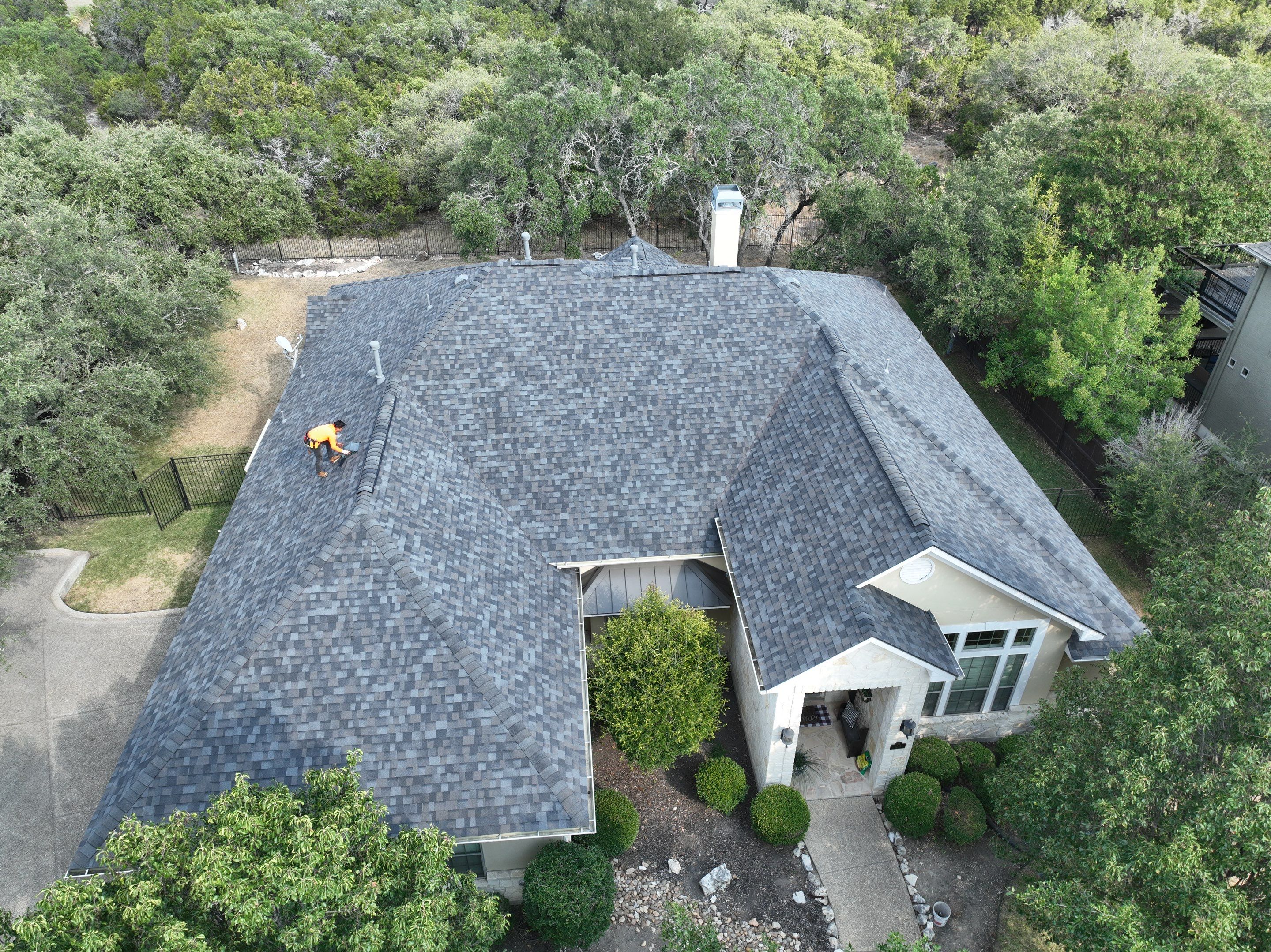 Residential Roof Replacement using Owens Corning Duration Designer 30 Year Laminate Shingle  by Premier Roofing and Contracting