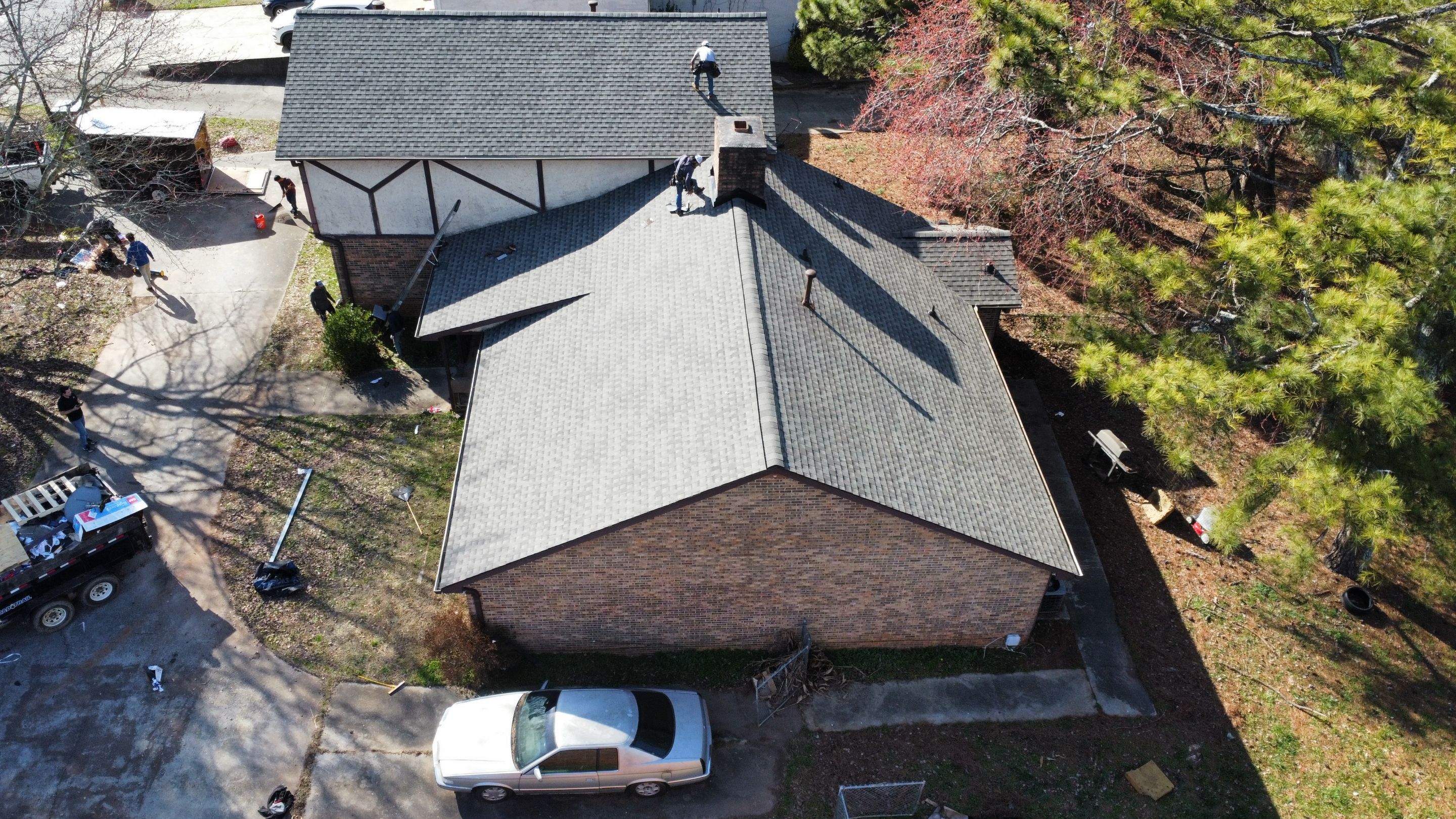 Conyers, GA Roof Replacement, GAF Timberline HDZ Weathered Wood by Reset Roofing