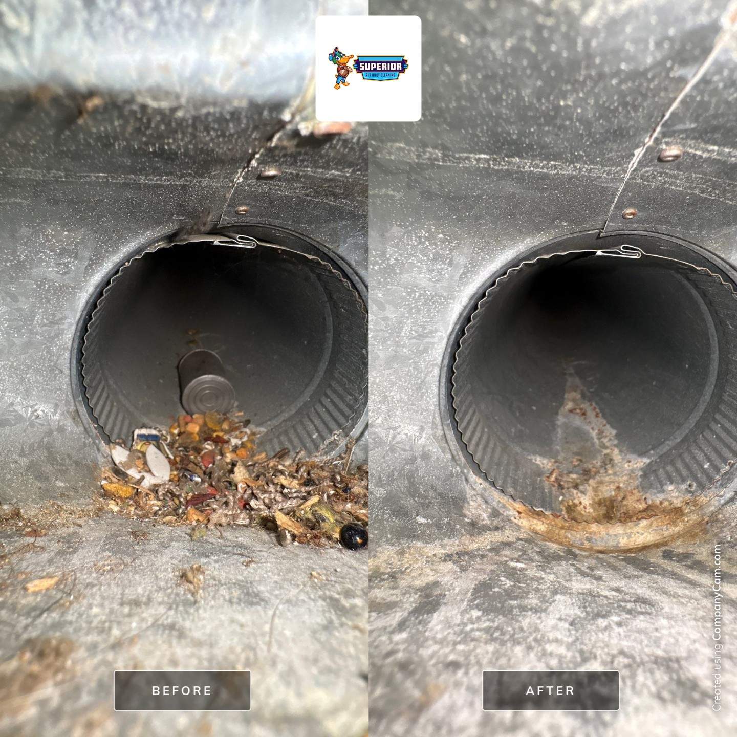 Air Duct Cleaning With a Vacuum Truck in South Park, PA by Superior Air Duct Cleaning
