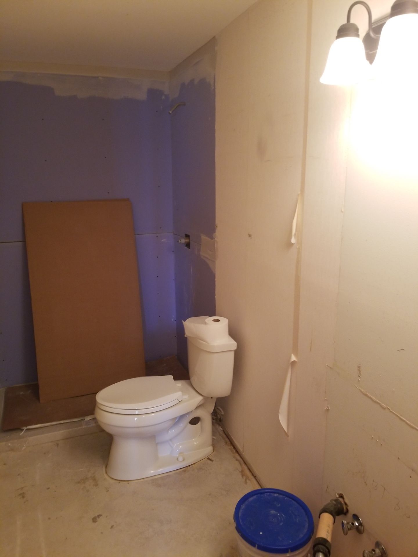 Diane's Basement Bath Remodel by Kitchen Works LLC