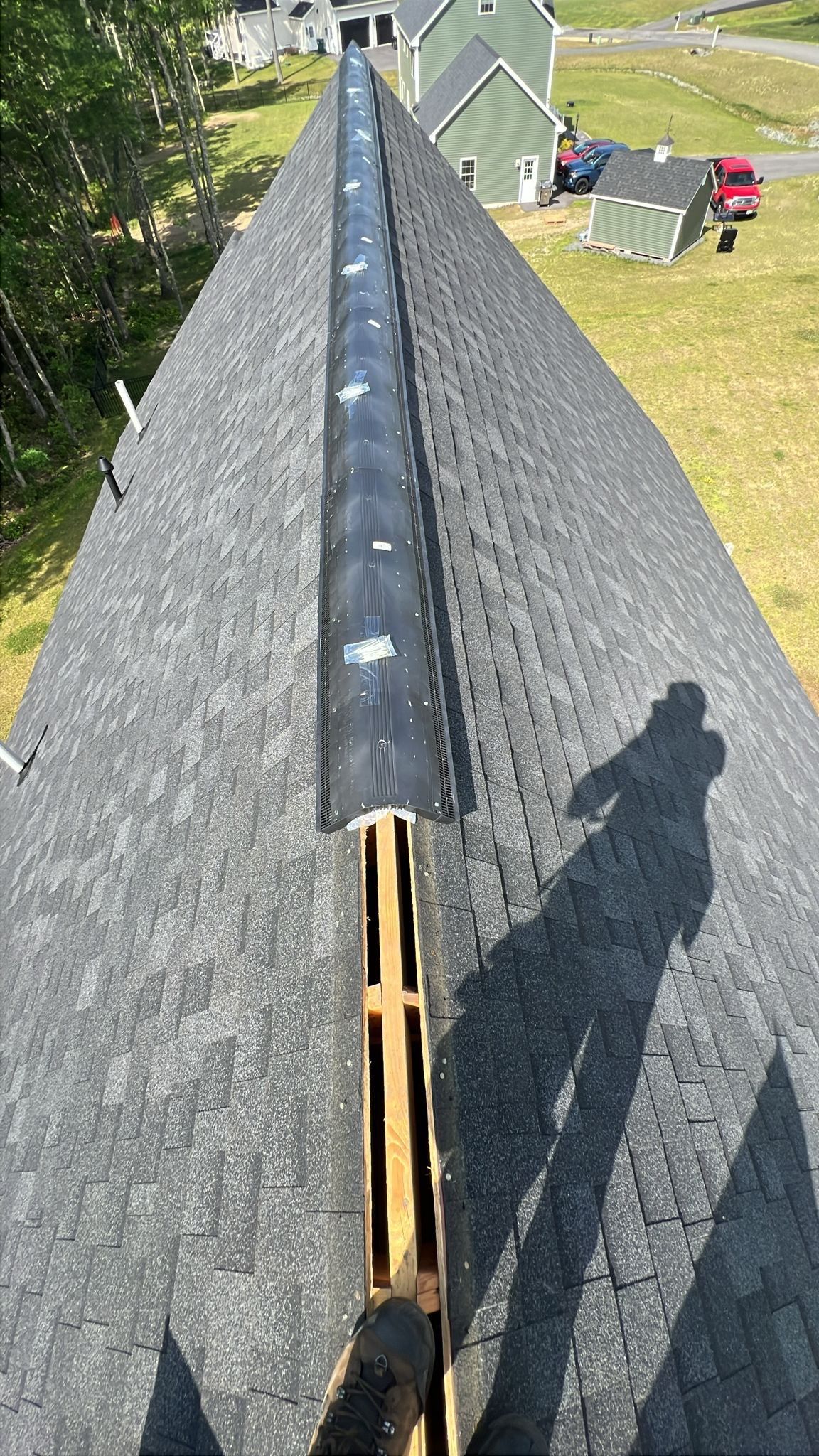Ridge Vent & Cap Replacement – Brookline, NH by Mighty Dog Roofing of Greater Middlesex County