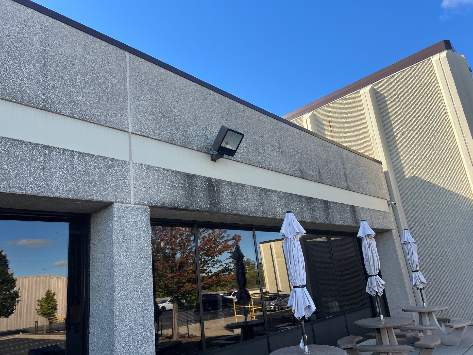 Stone Facade Power Washing & Exterior Restoration by Northern Power Washing LLC.