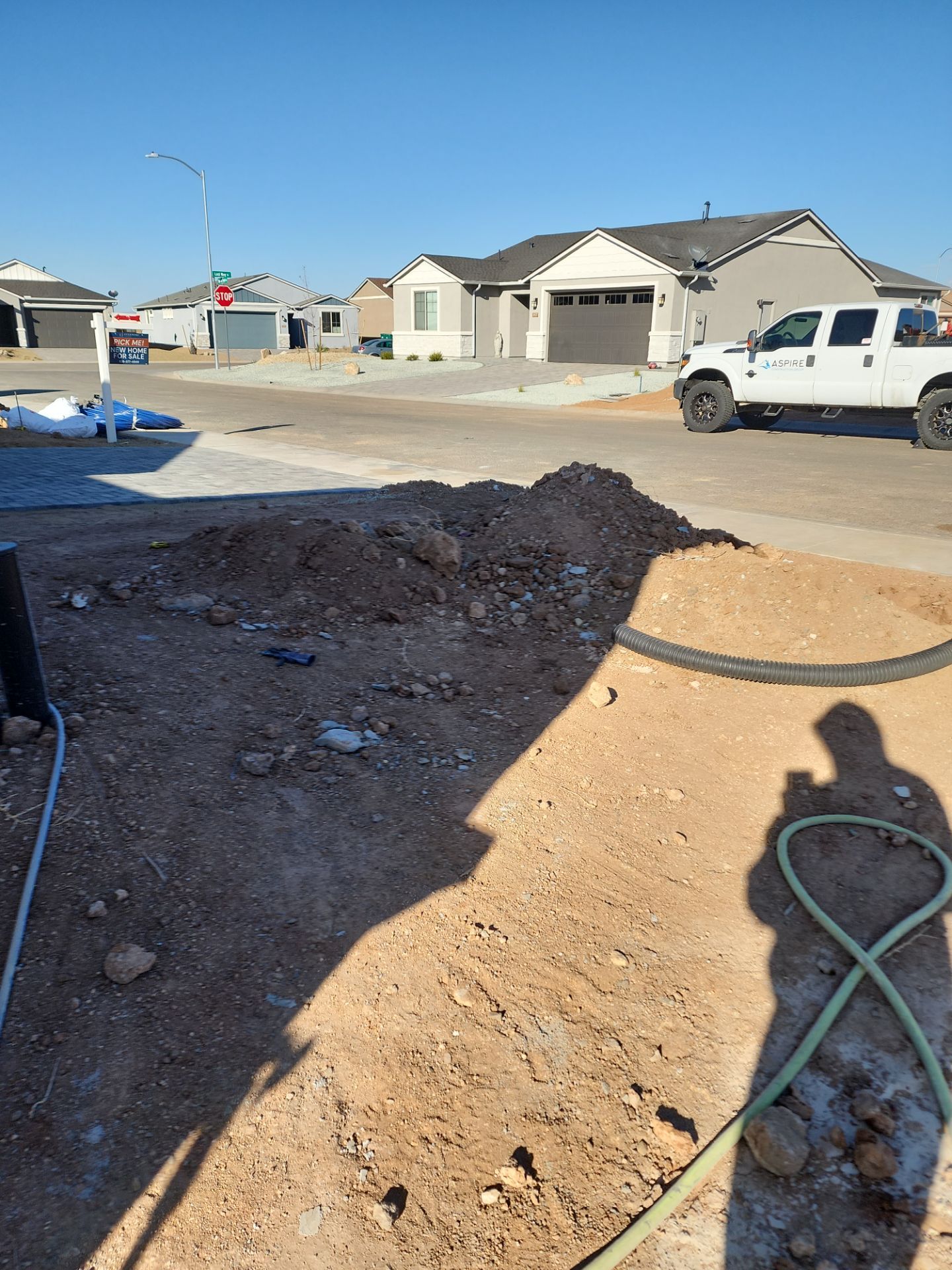 Land Grading by Aspire Construction Goup