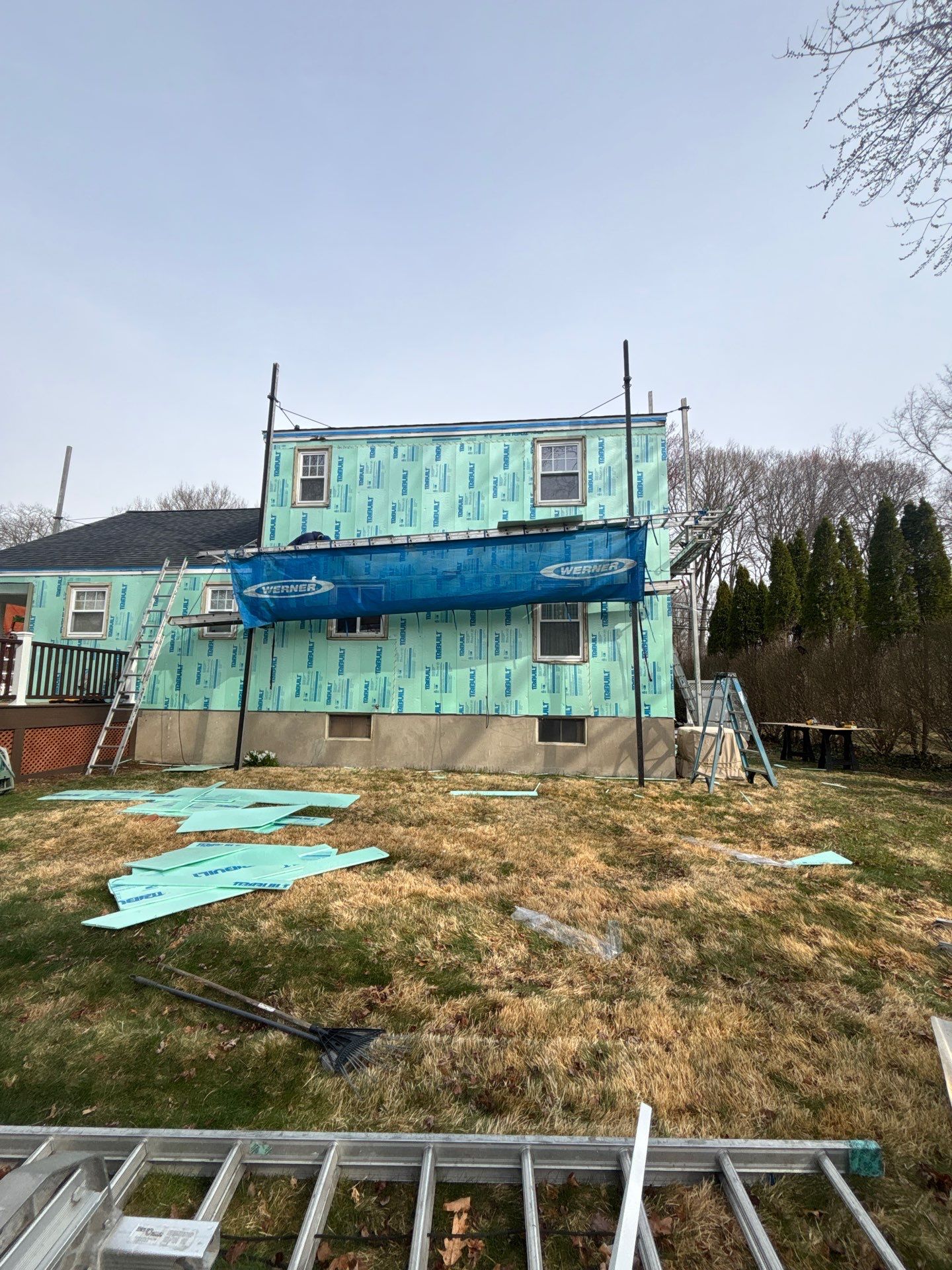 Refreshing siding upgrade with Cert Cedar Impressions D/7 straight bottom perfection, Cypress and Cert Monogram D/5 Dutchlap, Cypress by DiGiorgi Roofing and Siding Inc