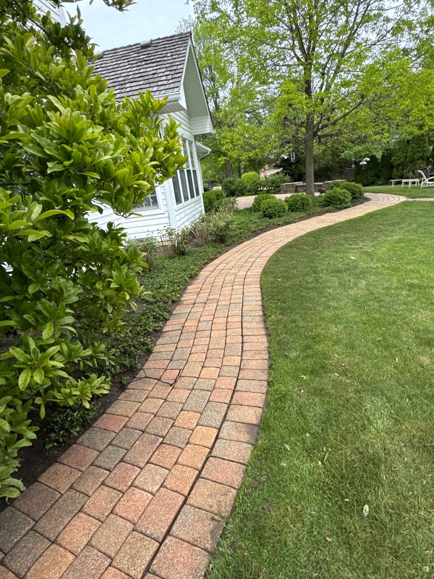 Project in Libertyville by Simmons Power & Soft Washing