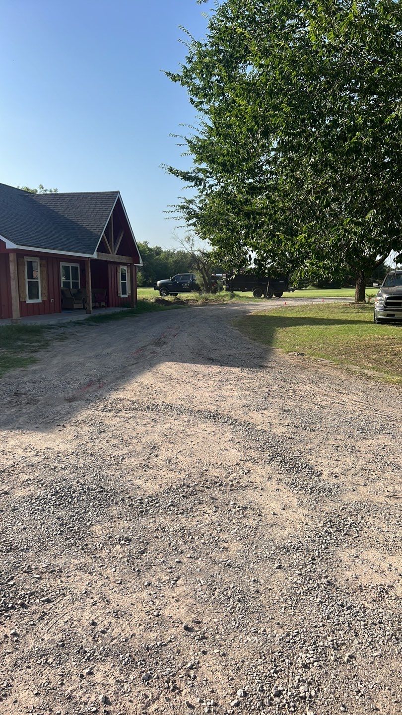 1000' Drive and Patio using Concrete by Clays Services Inc