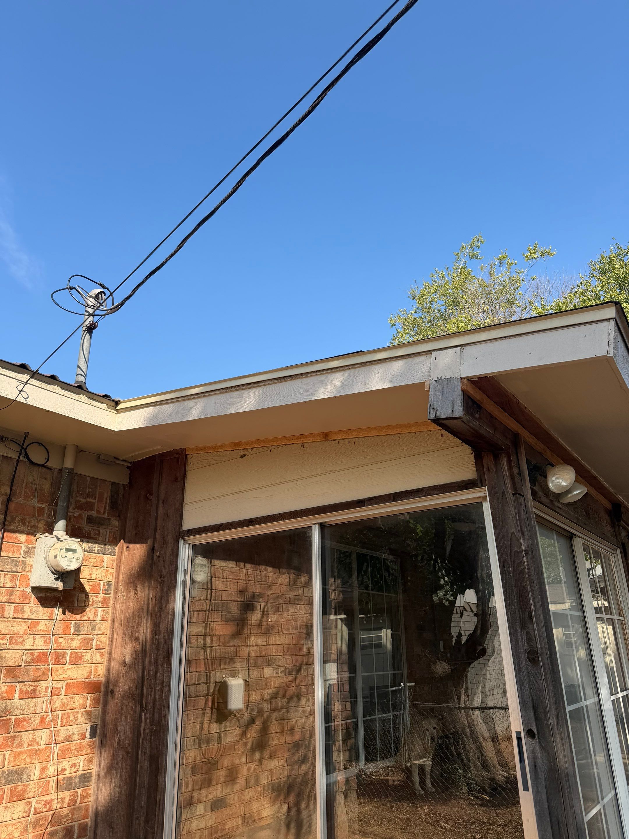 Soffit Repair in Henrietta, TX by Shearman Roofing & Construction