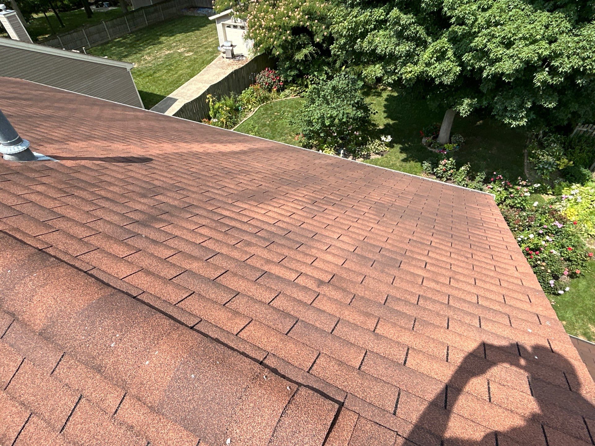 Residential Roofing Installation using Timberline HDZ Shingles - Hickory by RoofX 