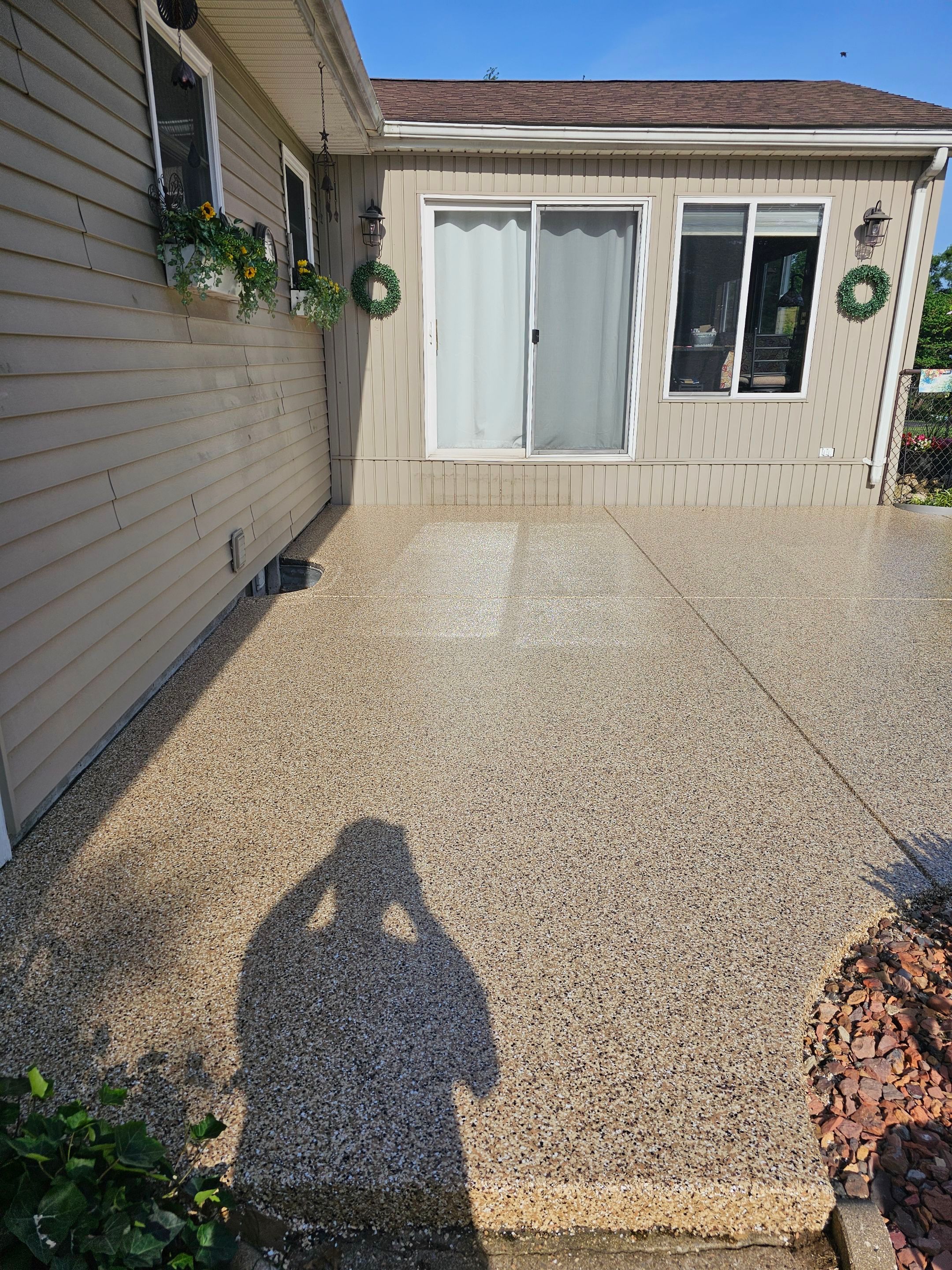 Patio Coating in South Bend! by Innovative Spaces / Innovative Concrete Coatings