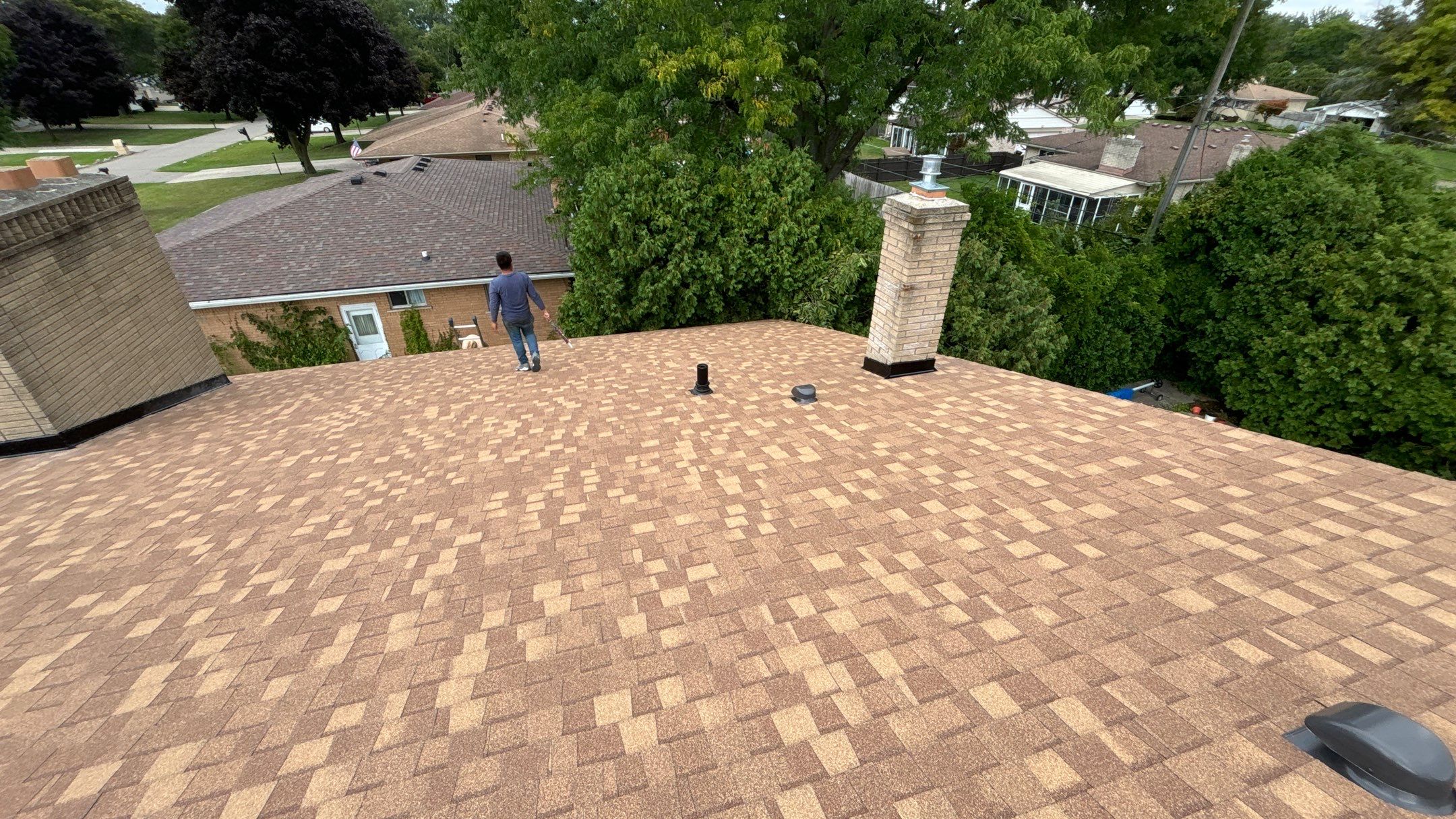 Roof Replacement using CertainTeed Landmark by 180 Contractors