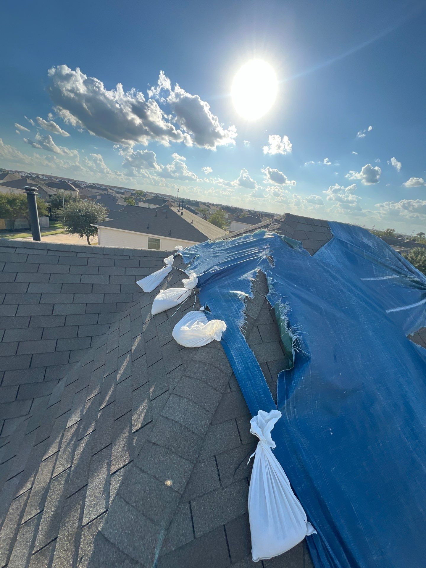 Residential Roofing Repair using Owen's Corning Duration (Lifetime) Shingles by Roof Repair Company