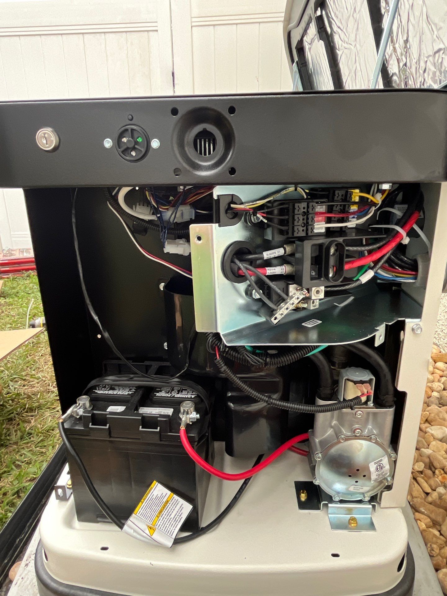 18kW Generac Whole Home Generator and 200A Automatic Transfer Switch by Smartron Electric