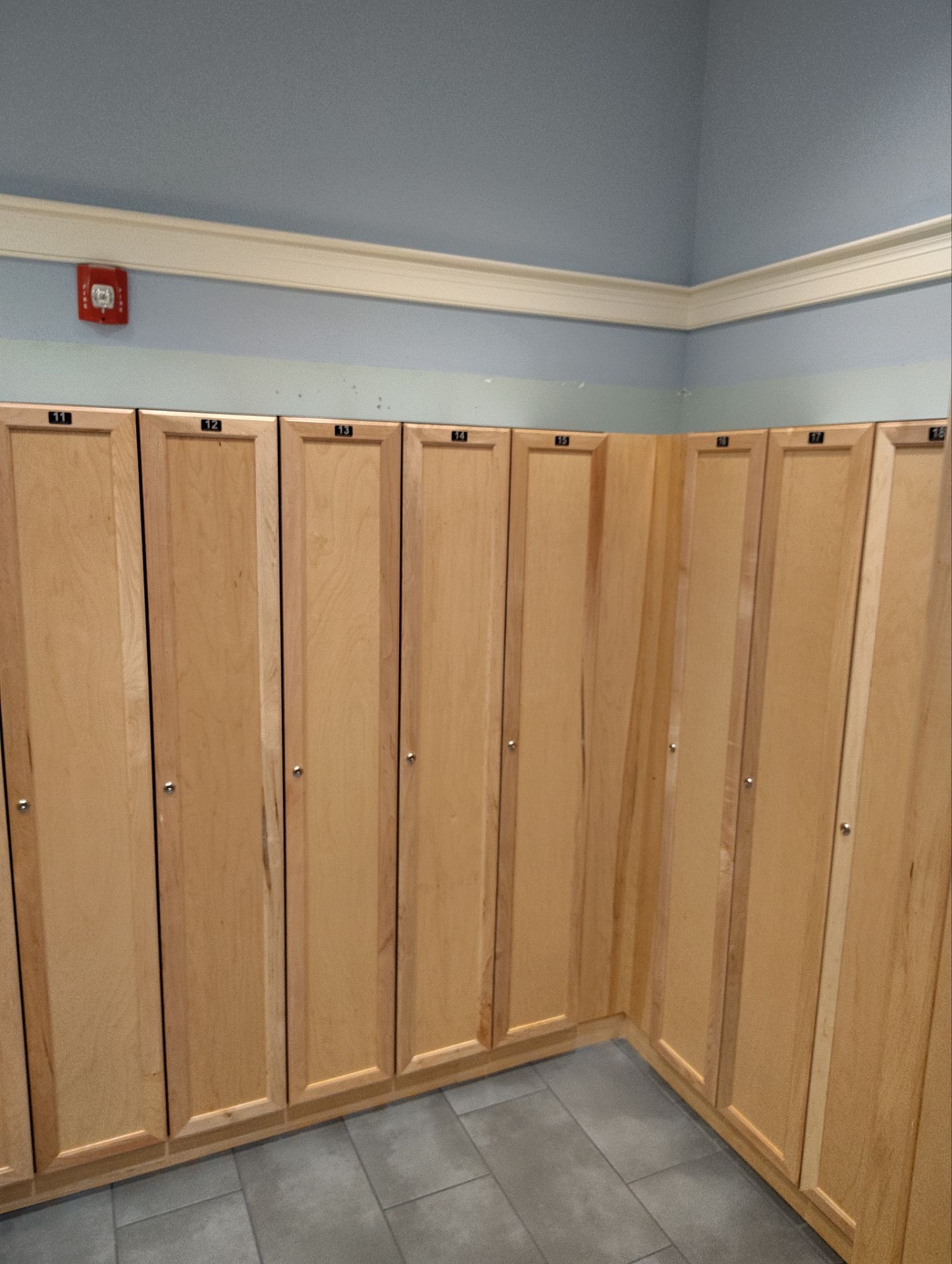 Commercial Tile & Locker Replacement – Brunswick Forest Fitness Center | Leland NC by RGR Construction and Roofing, LLC