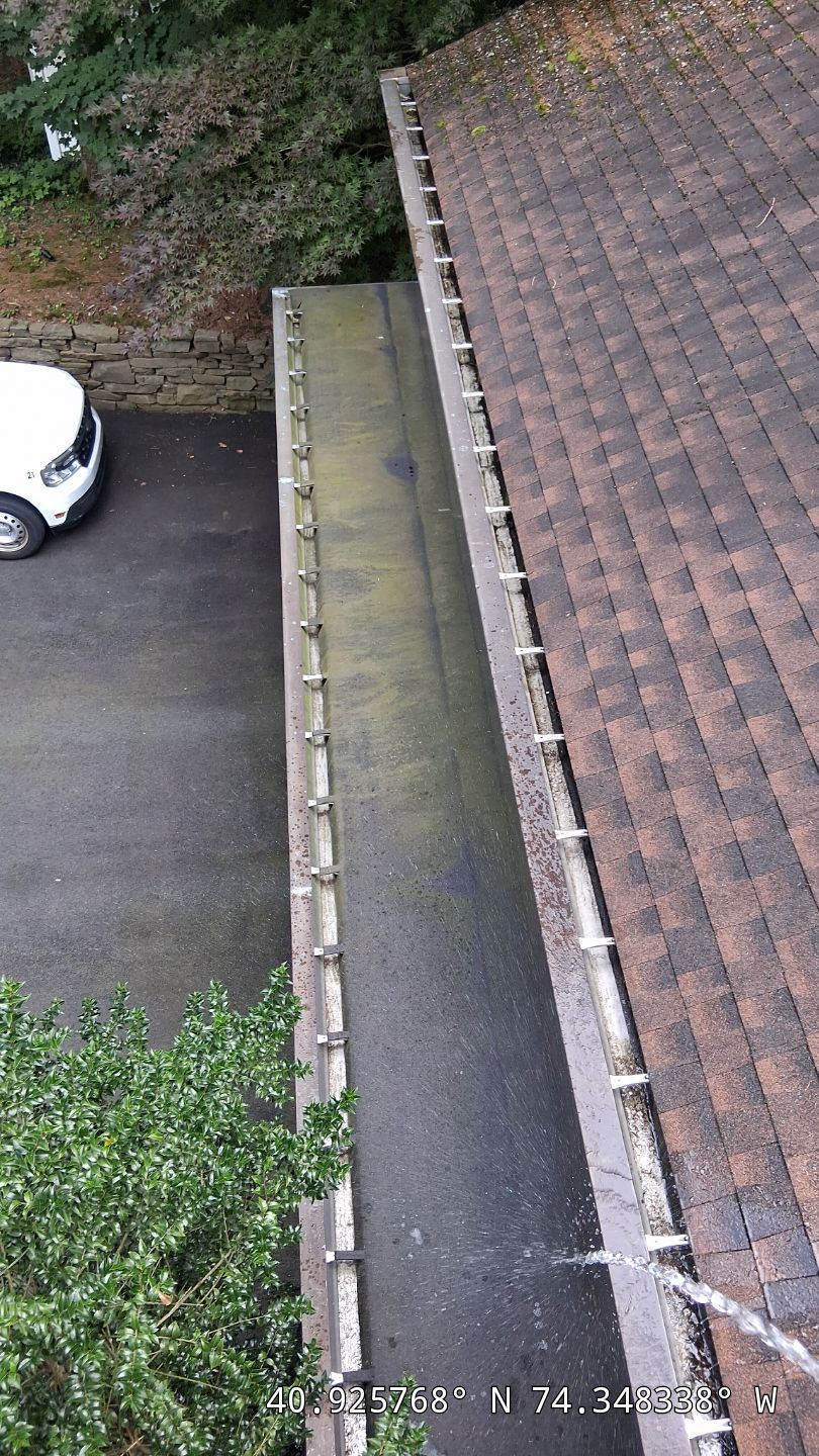 Gutter and Downspout cleaning in Montville New Jersey 07045 by NJ Home Maintenance Services
